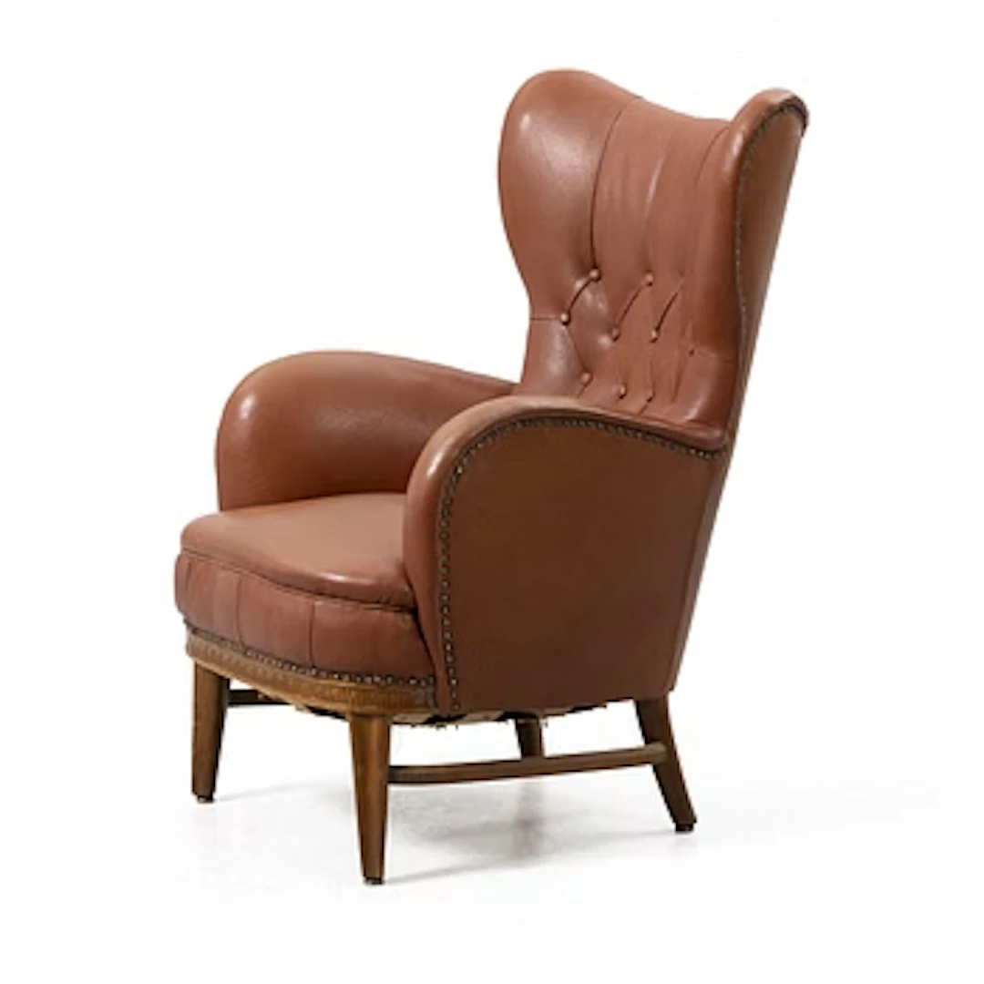 Armchair, Scandinavian Modern, 1940s/50s.