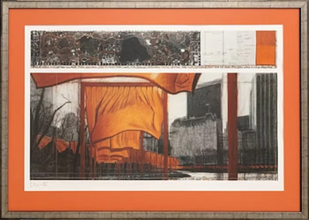 Christo & Jeanne-Claude, "The Gates (project for Central Park, New York City)".