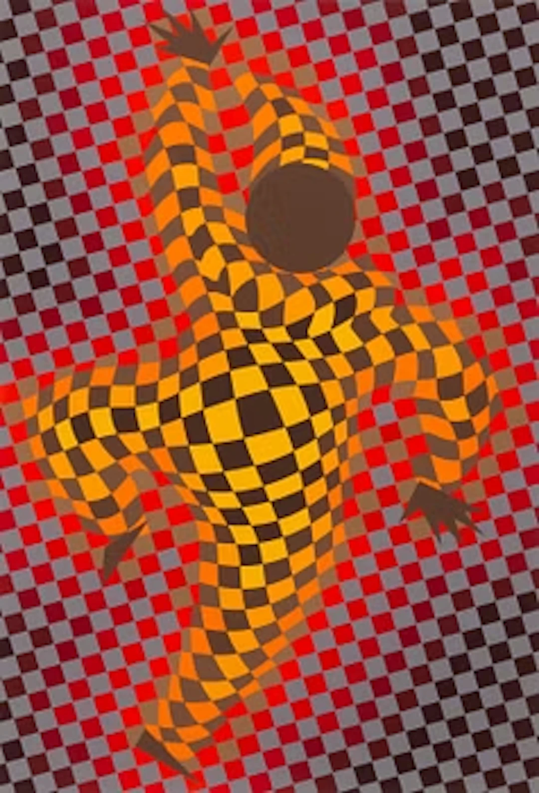 Victor Vasarely, "Harlequin".