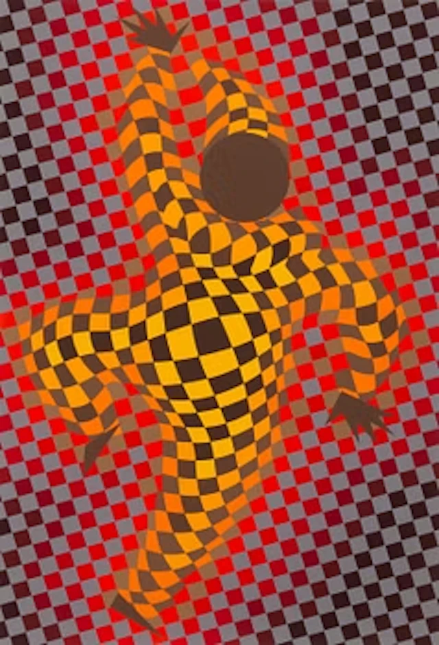 Victor Vasarely, "Harlequin".