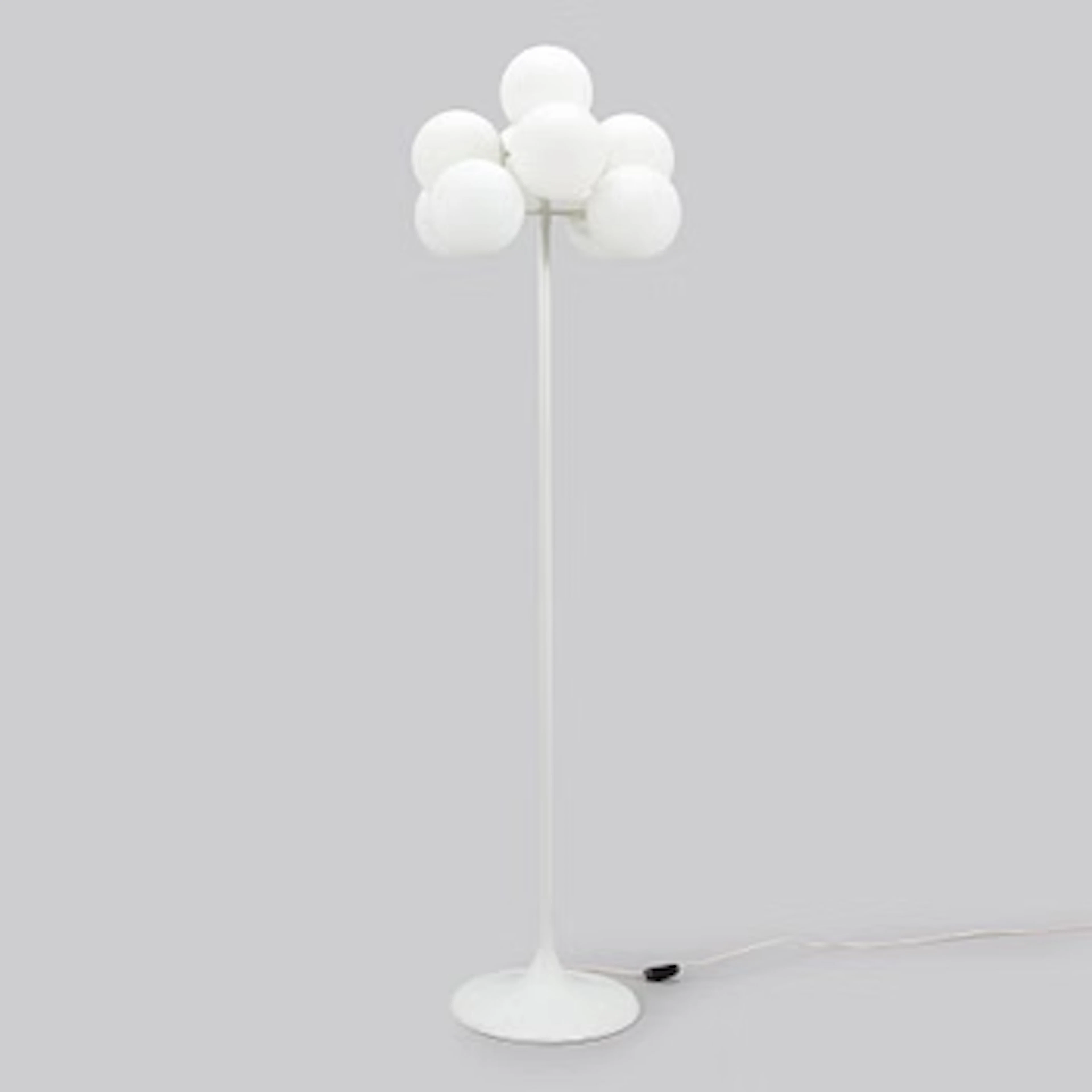 Max Bill, a 1960s/70s floor light, Temde Leuchte, Switzerland.
