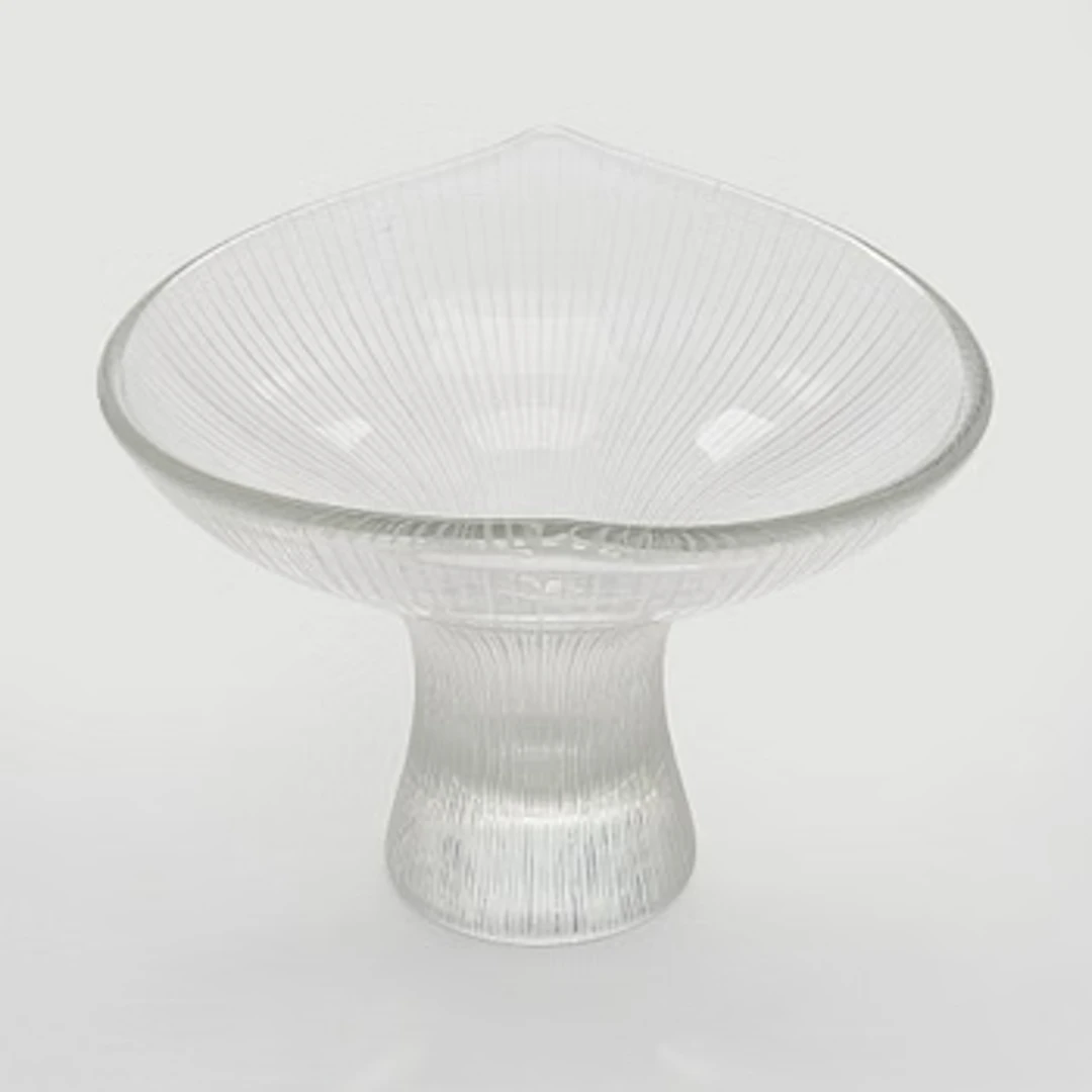 Tapio Wirkkala, A 'Chanterelle' glass vase, signed Tapio Wirkkala, Iittala.