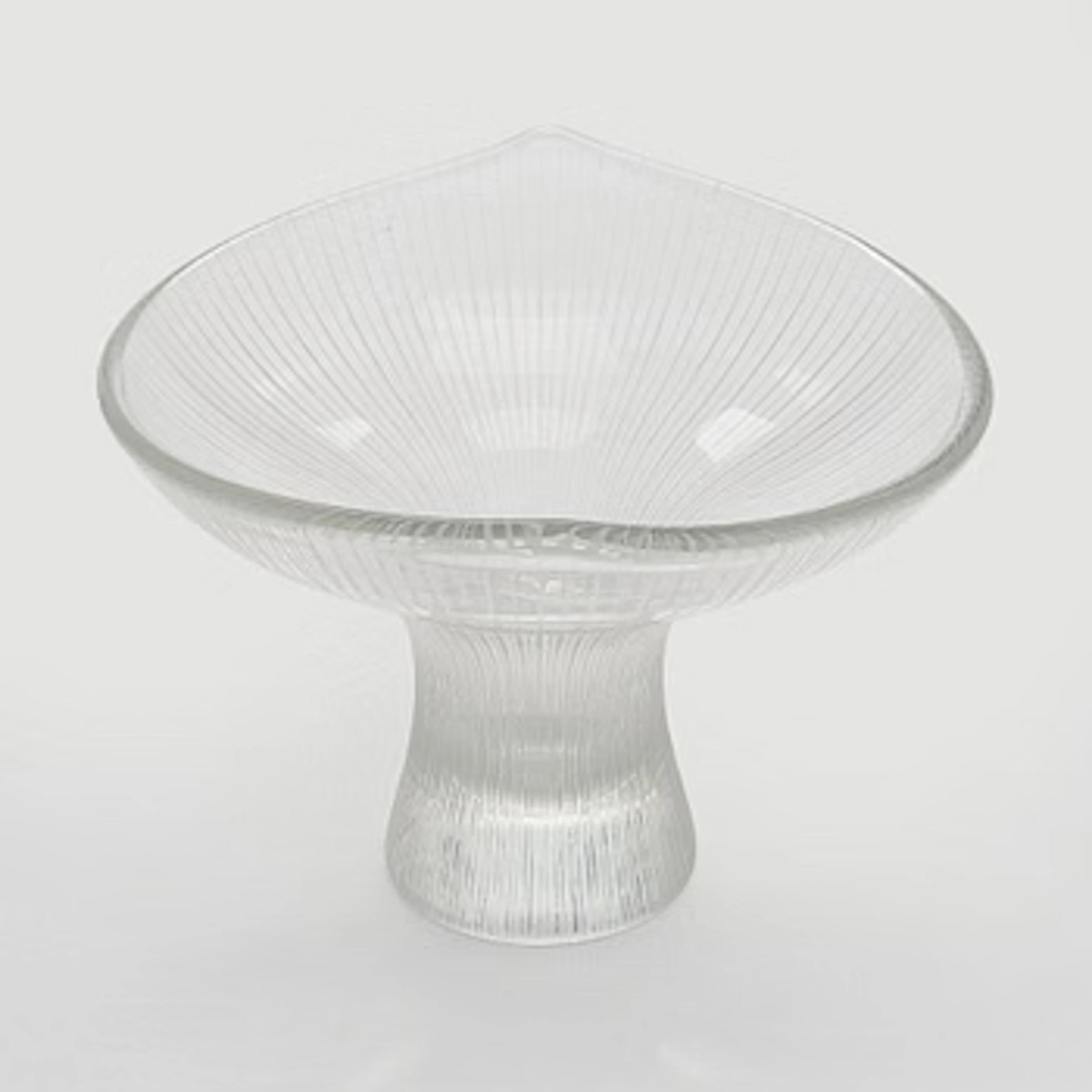 Tapio Wirkkala, A 'Chanterelle' glass vase, signed Tapio Wirkkala, Iittala.