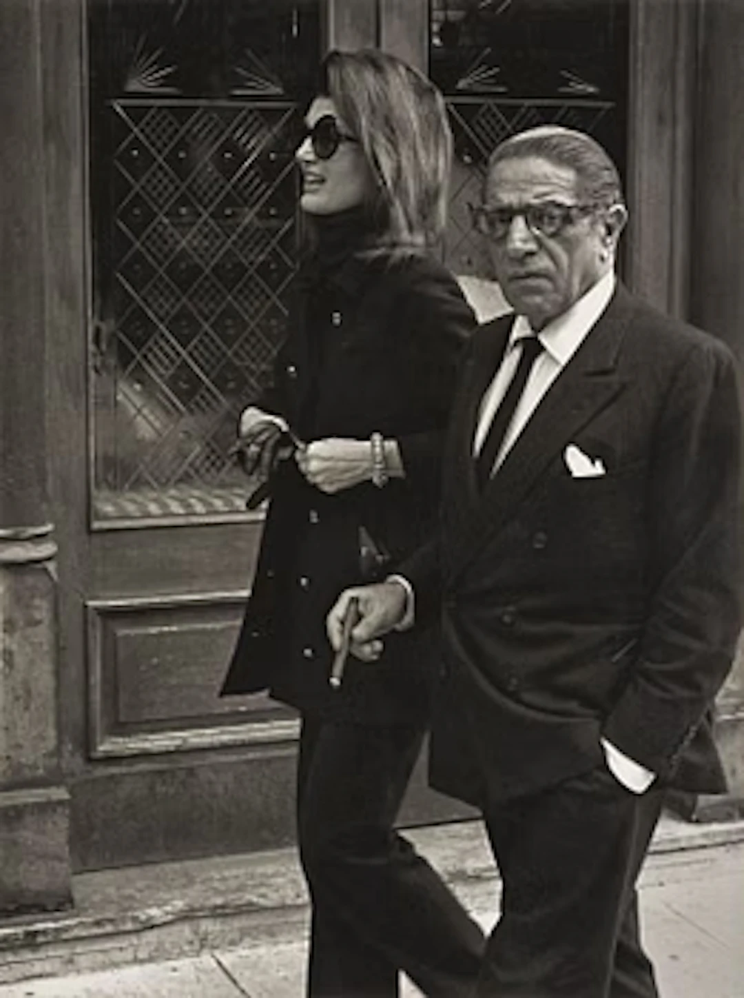 Ron Galella, "Jacqueline Kennedy and Aristotle Onassis at P.J. Clarke’s