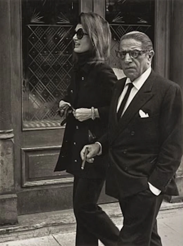 Ron Galella, "Jacqueline Kennedy and Aristotle Onassis at P.J. Clarke’s