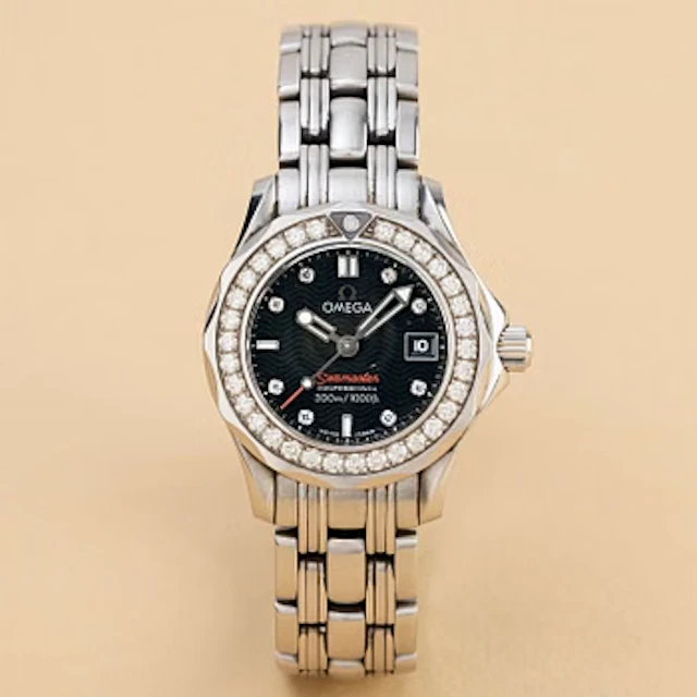 Omega, Seamaster, Diver 300M, "Diamond-set dial and bezel", ca 2016.