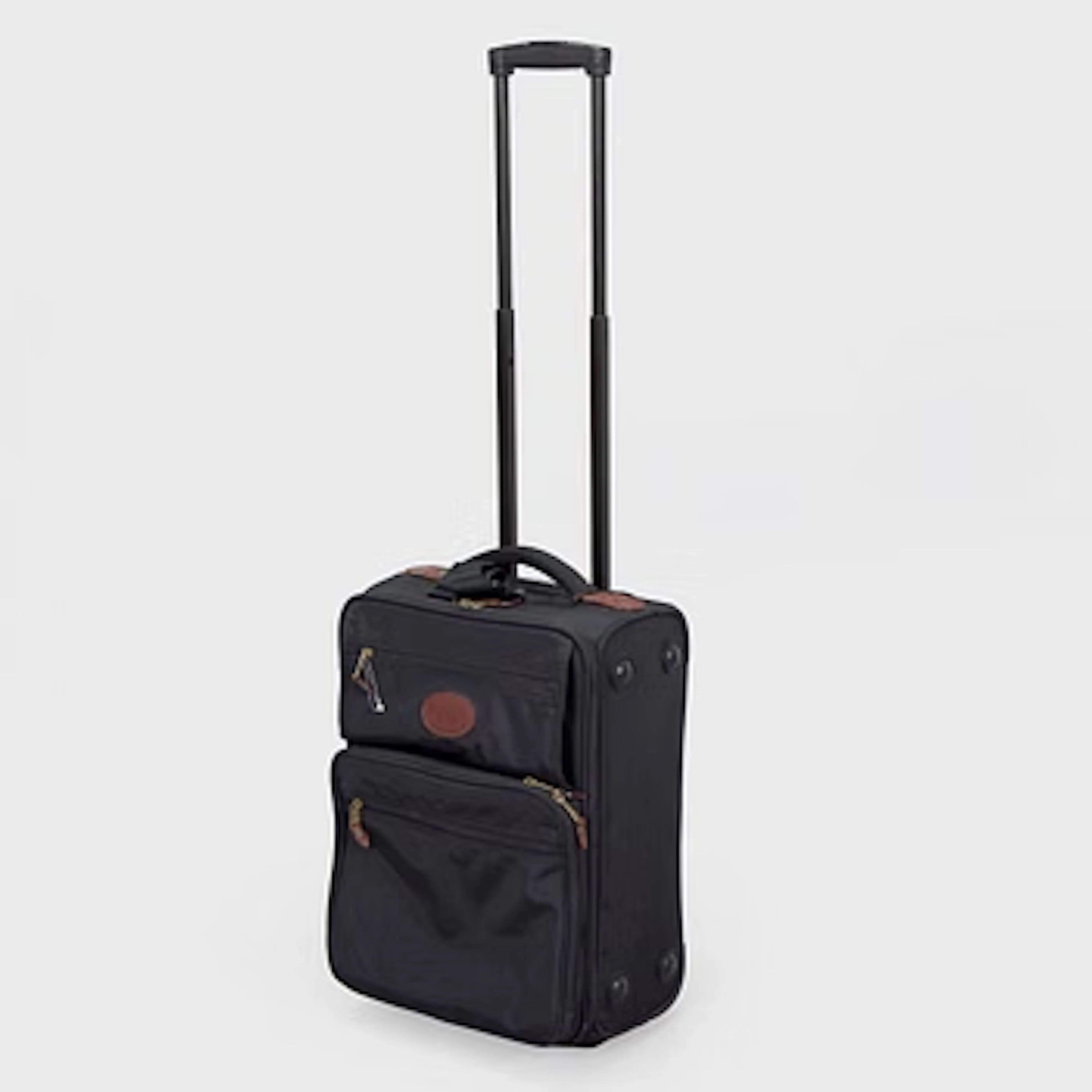 Mulberry, a suitcase.