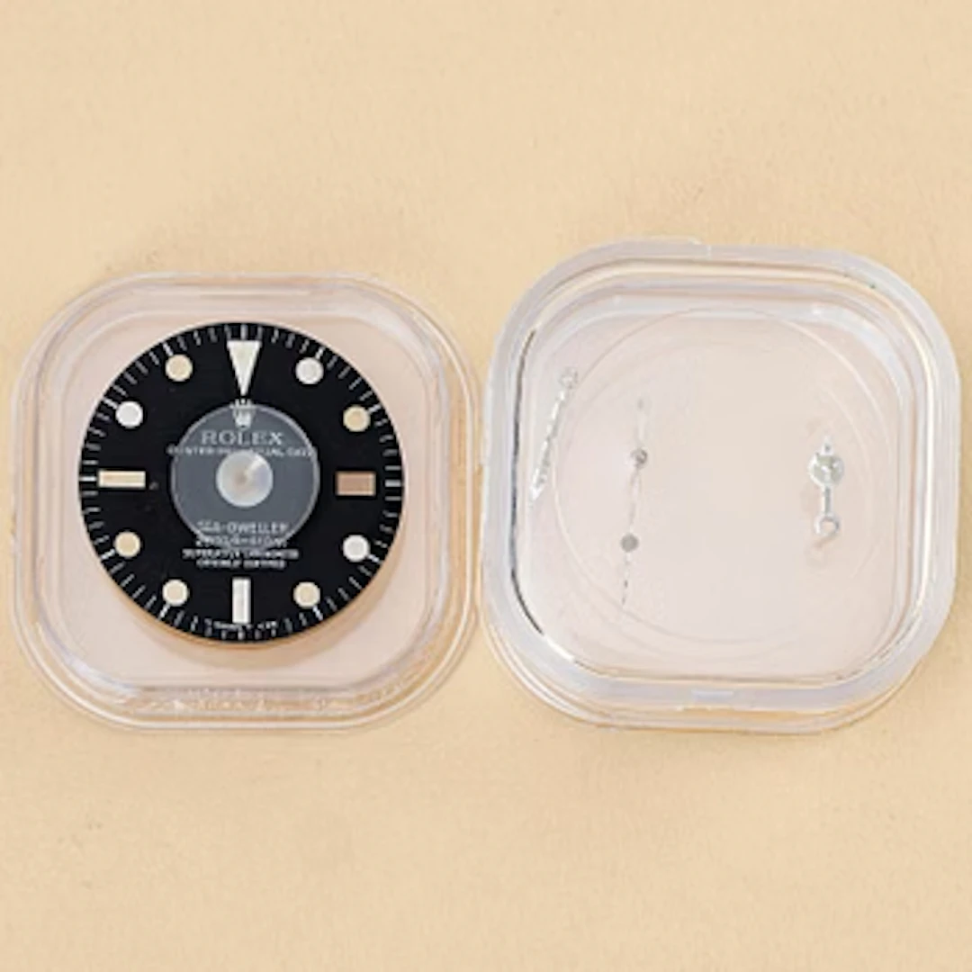 Rolex, dial and hands for Sea-Dweller ref. 1665, “Great White Mark
