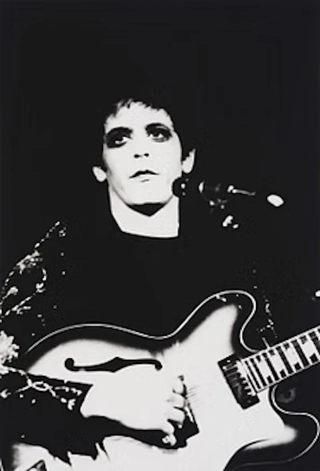 Mick Rock, "Lou Reed, 'Transformer' cover, London", 1972.