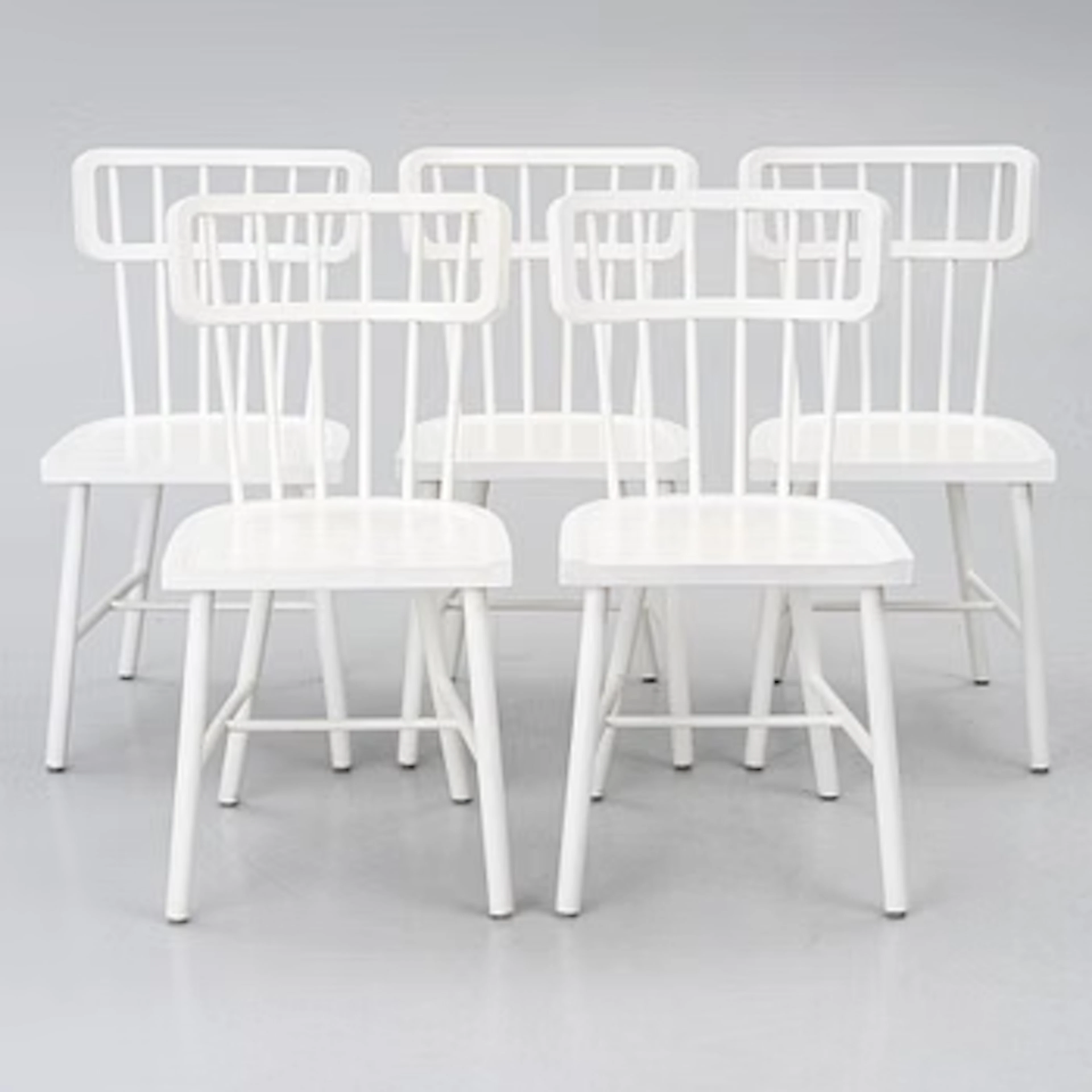 Björn Dahlström, Five 'Björn' chairs, late 20th century.