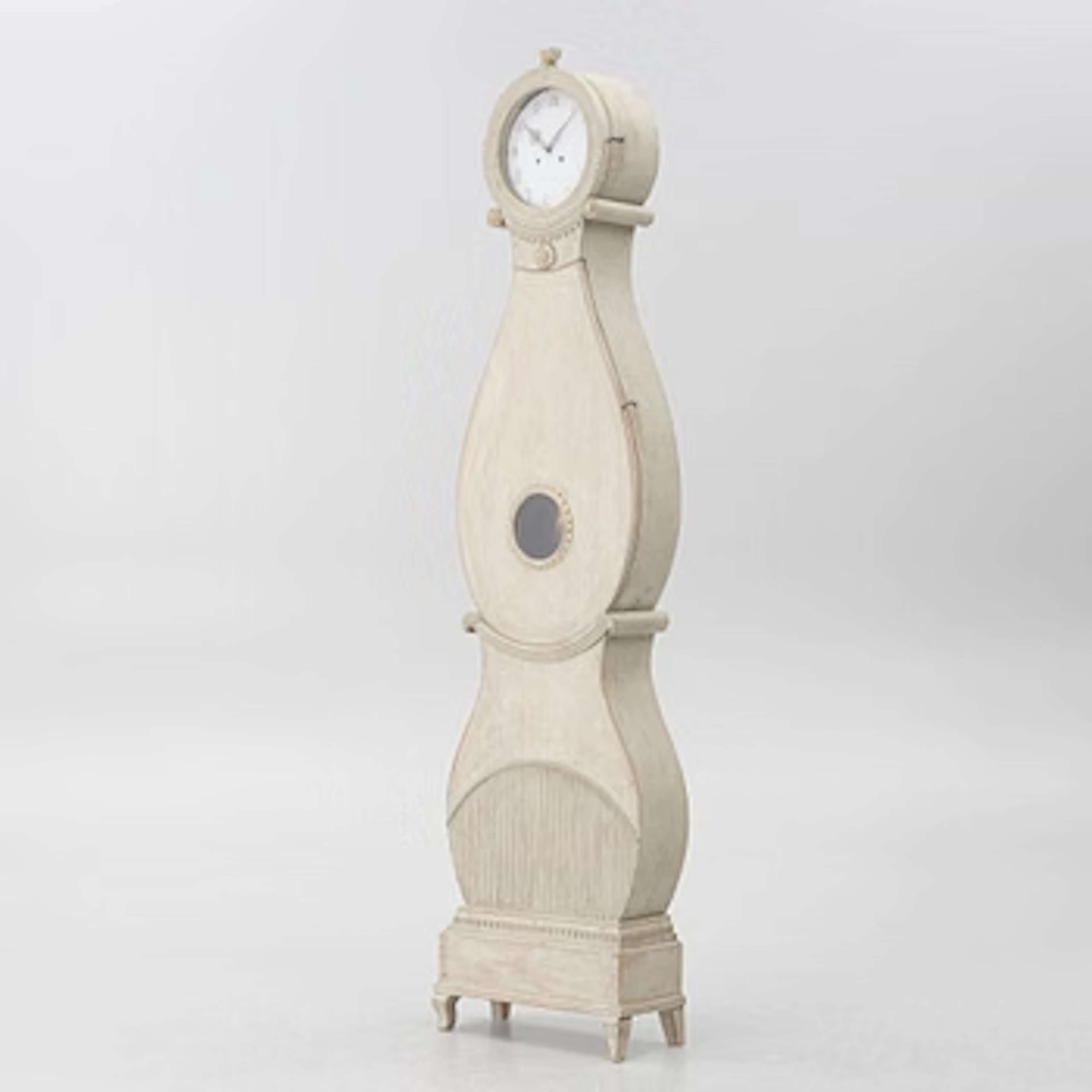 Longcase clock, 18th century.