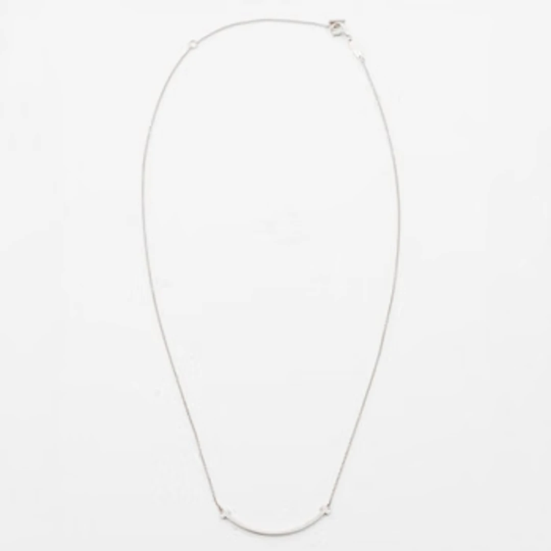 Necklace, Tiffany & Co, “Smile”, 18K white gold.