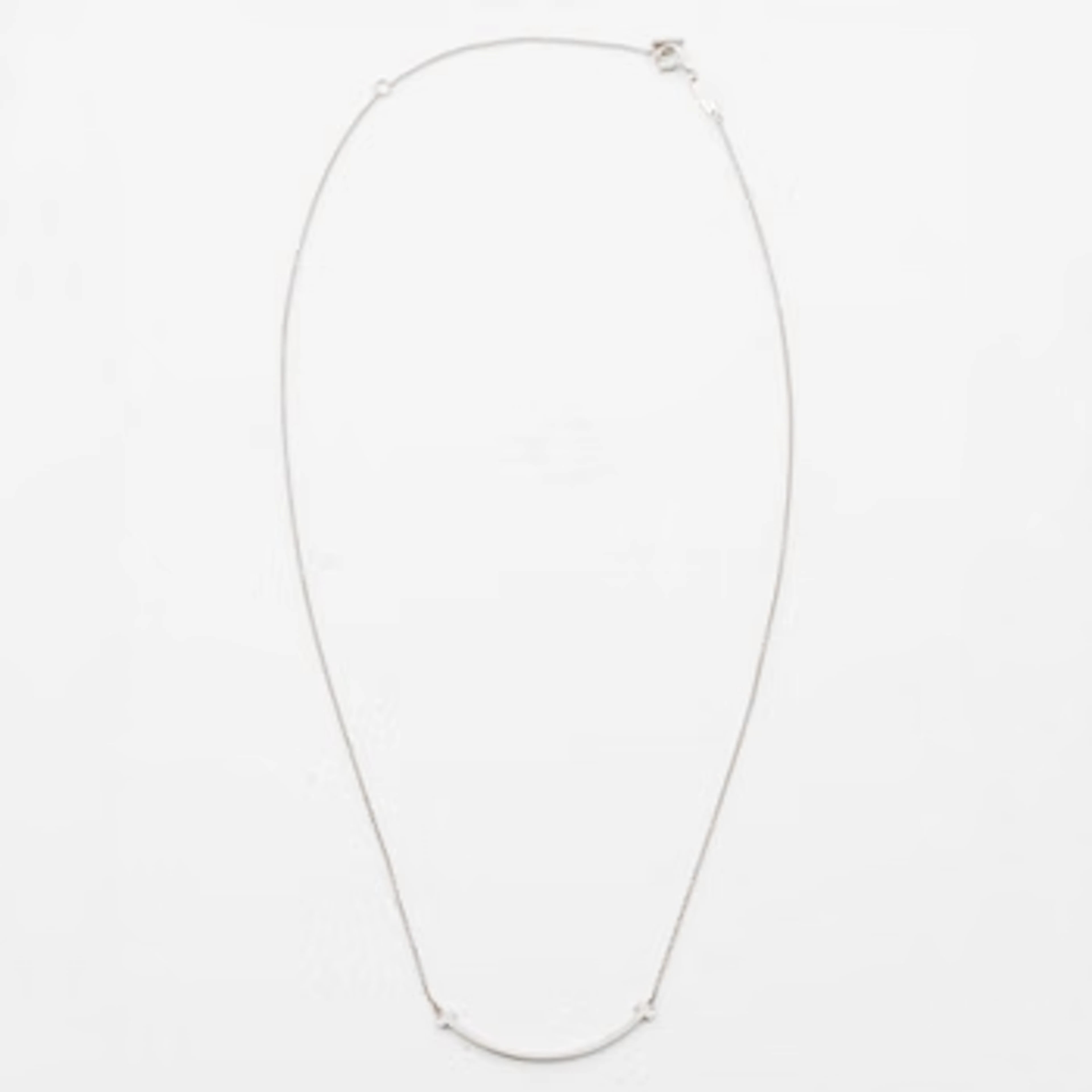 Necklace, Tiffany & Co, “Smile”, 18K white gold.