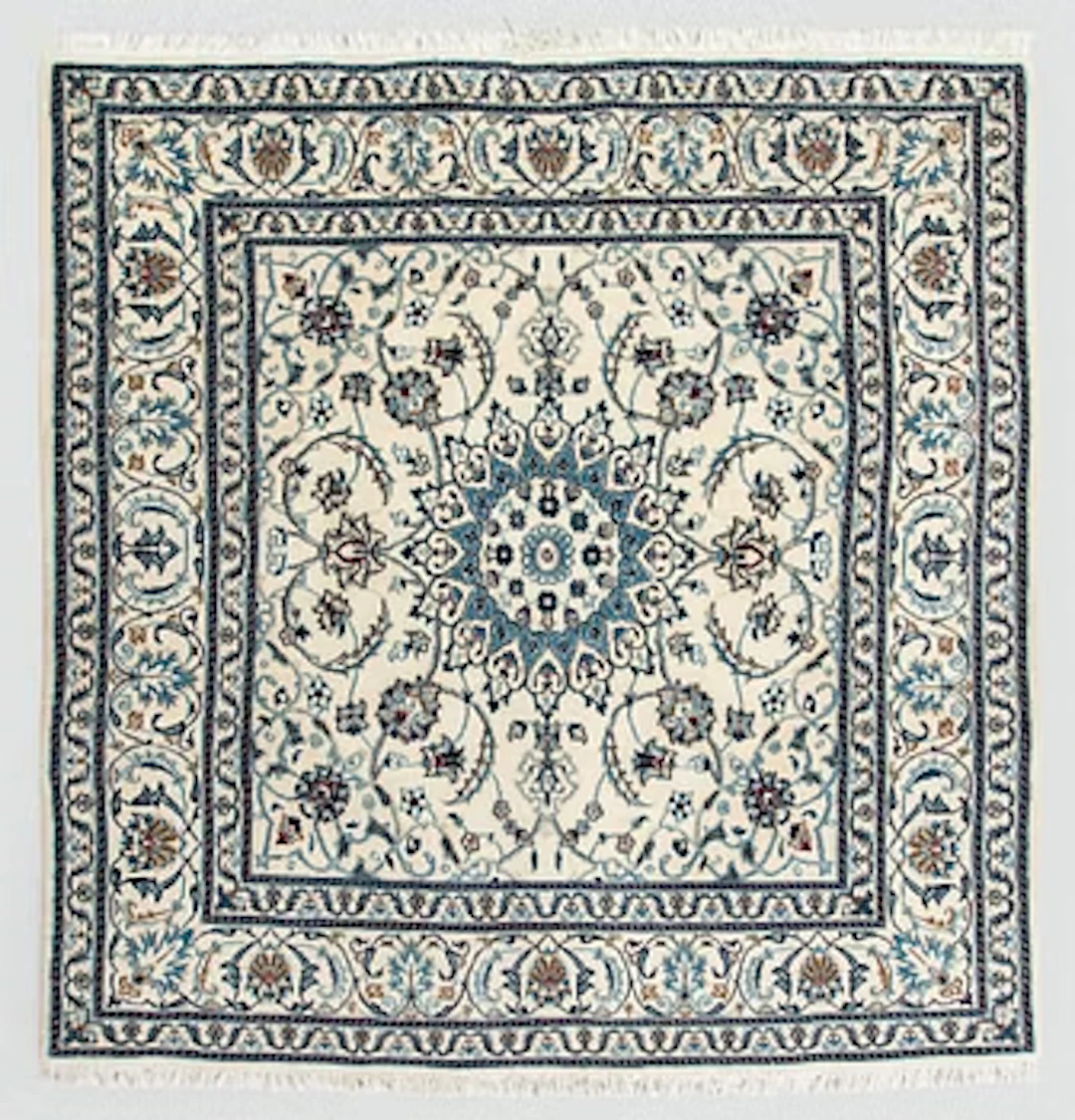 A Nain carpet, ca. 194 x 194 cm.