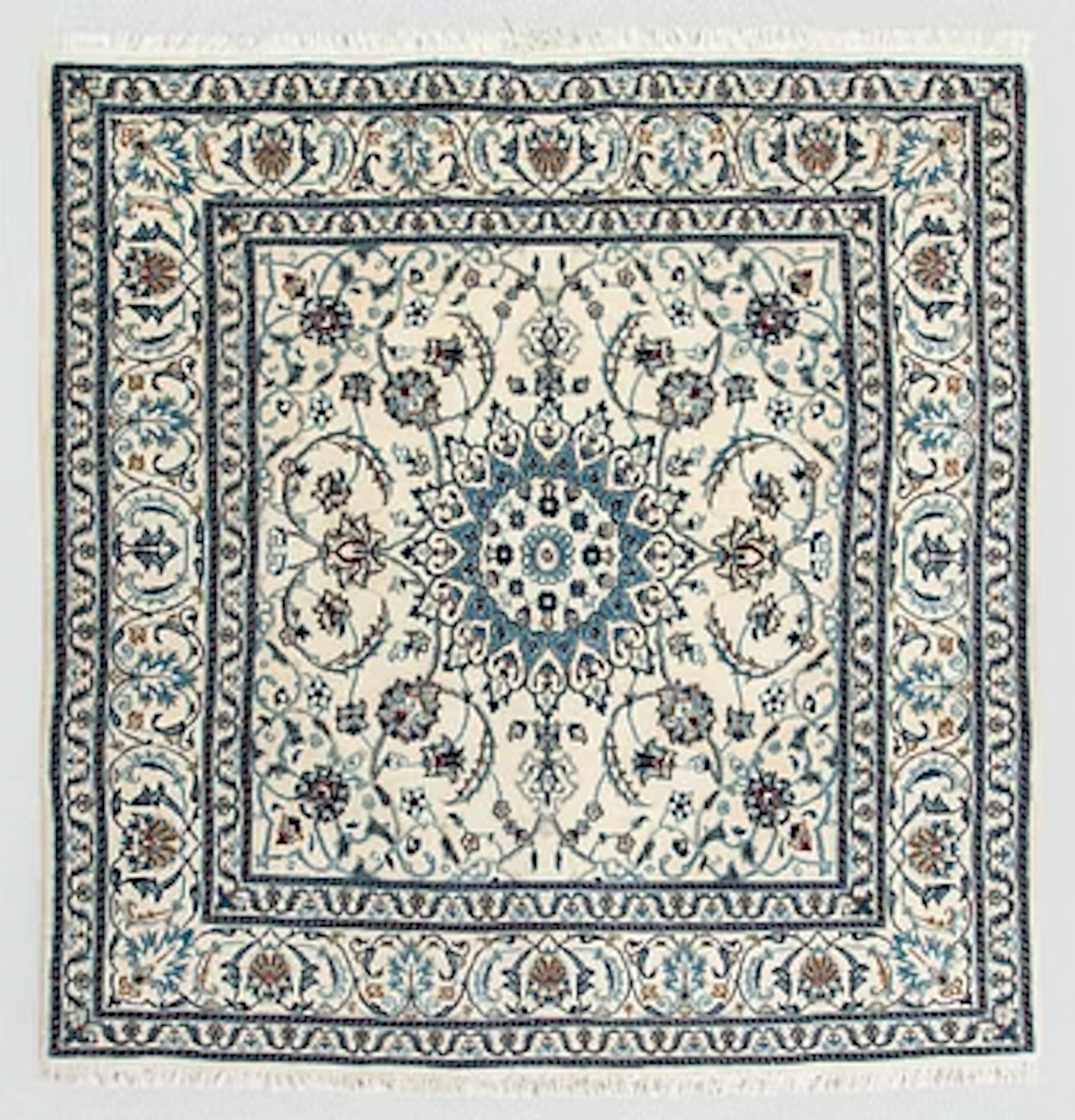 A Nain carpet, ca. 194 x 194 cm.