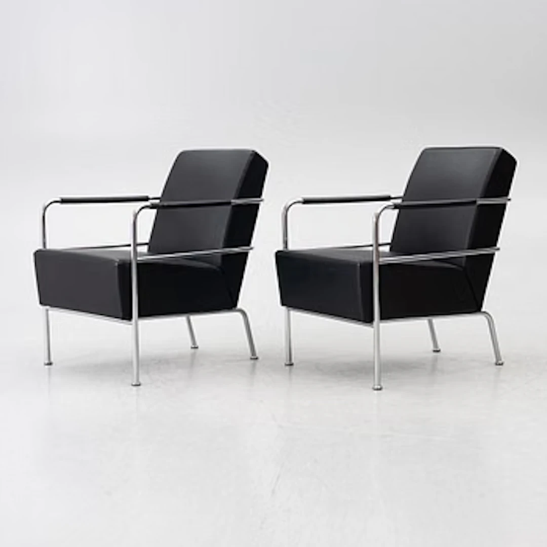 Gunilla Allard, Armchairs, a pair, “Cinema”, Lammhults.