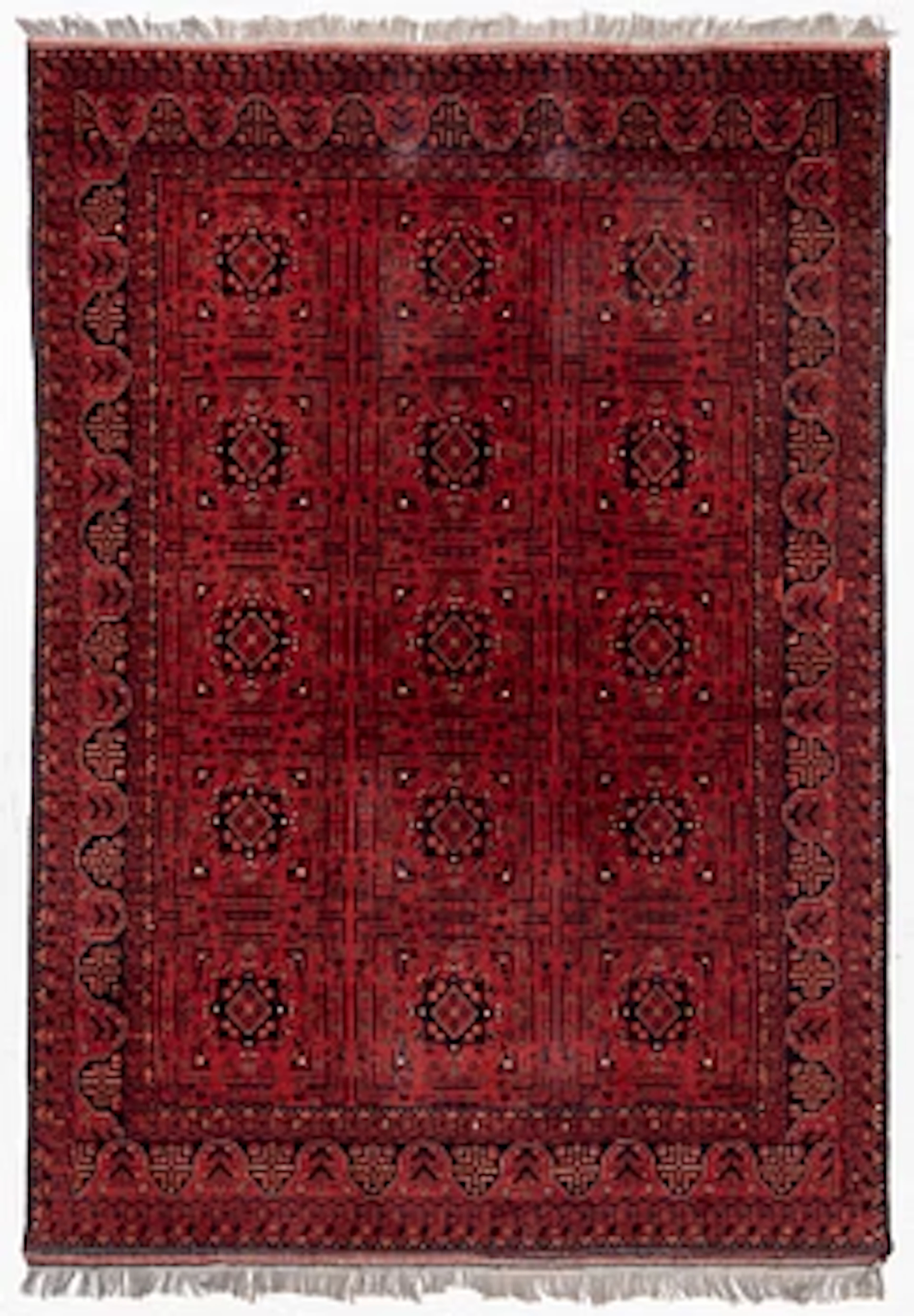 Rug, Afghan, approx. 282 x 200 cm.