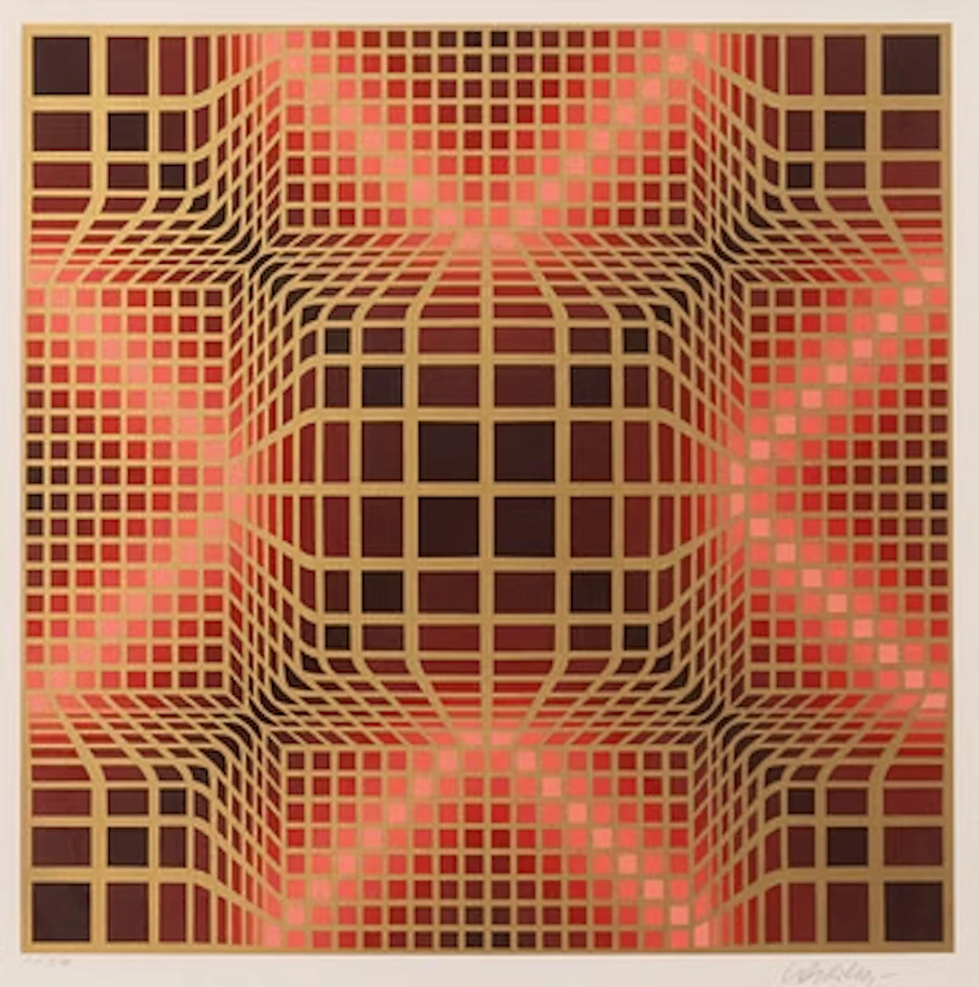 Victor Vasarely, "Yorosh".