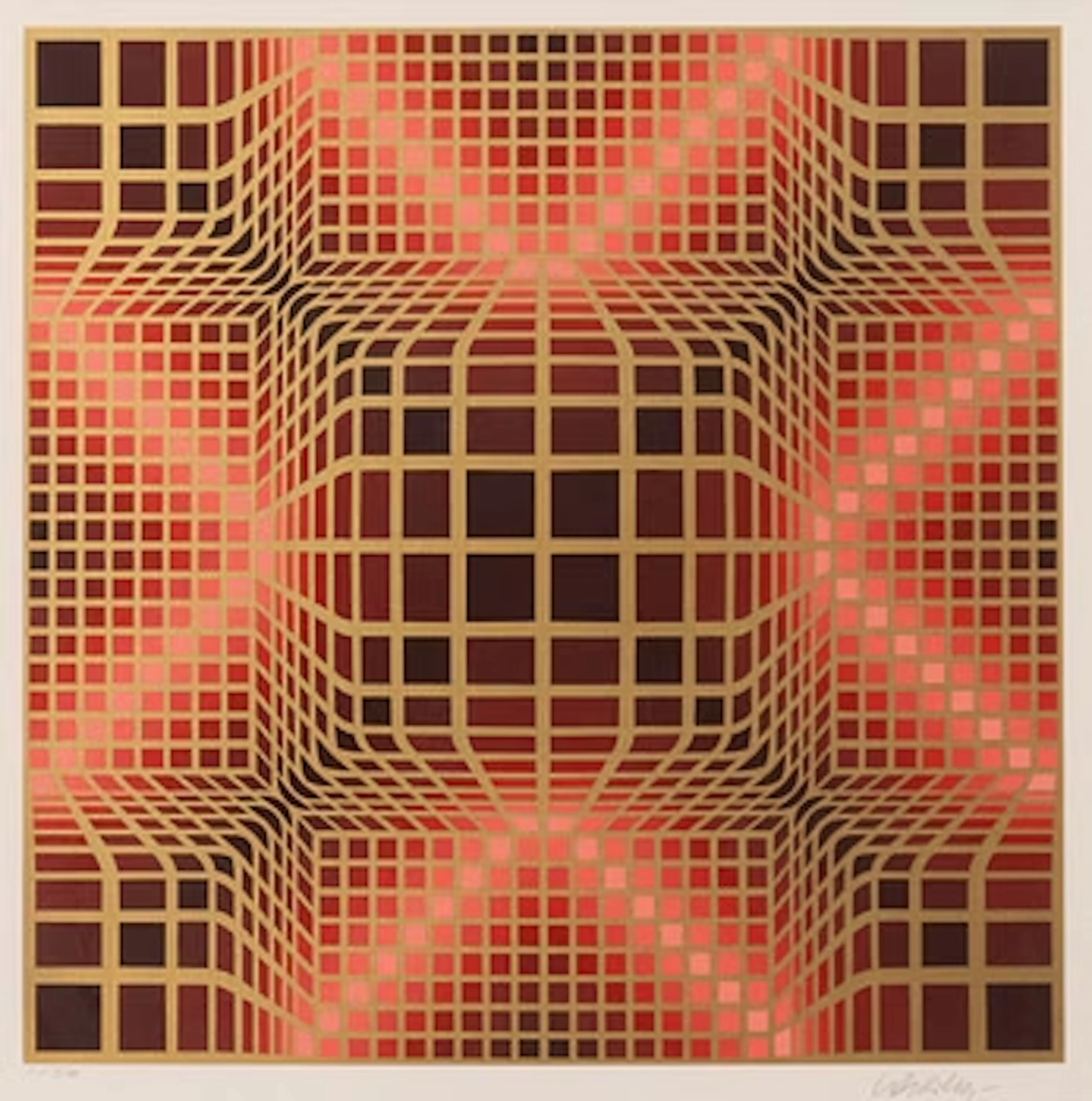 Victor Vasarely, "Yorosh".