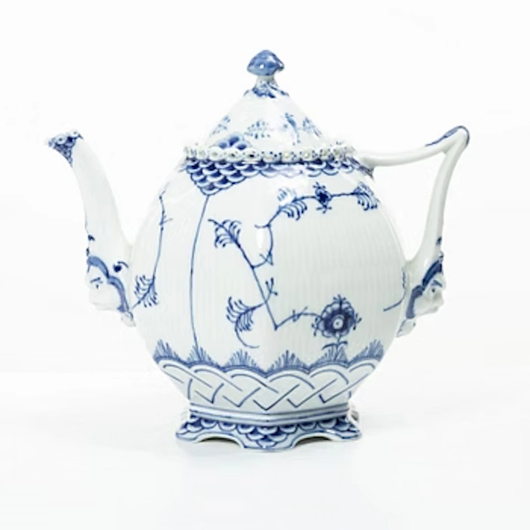 Royal Copenhagen, A 'Blue Fluted Full Lace' / 'Musselmalet' porcelain
