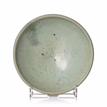 A pale green jun glazed bowl, Jin/Yuan dynasty.