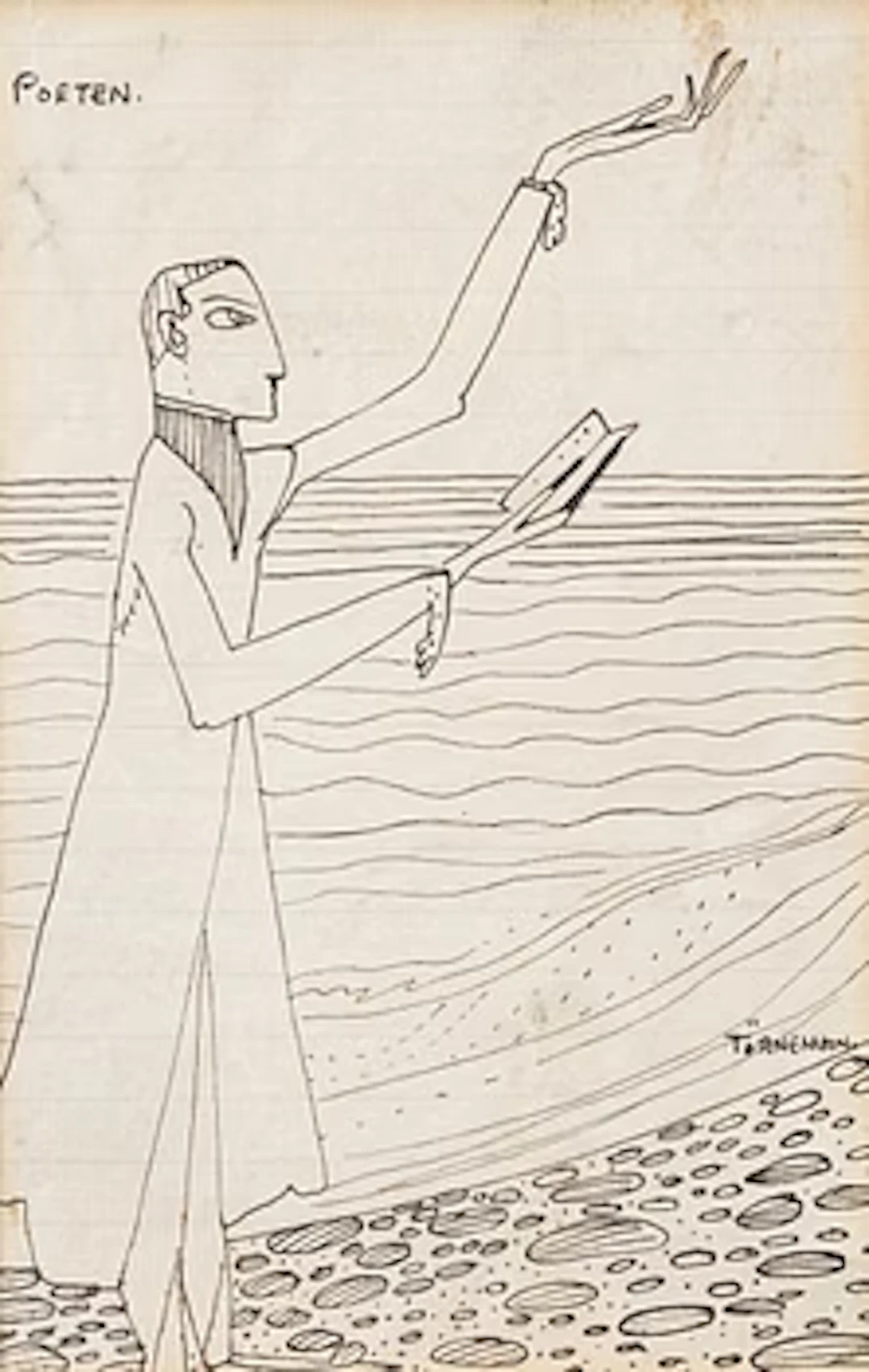Axel Törneman, "The Poet".