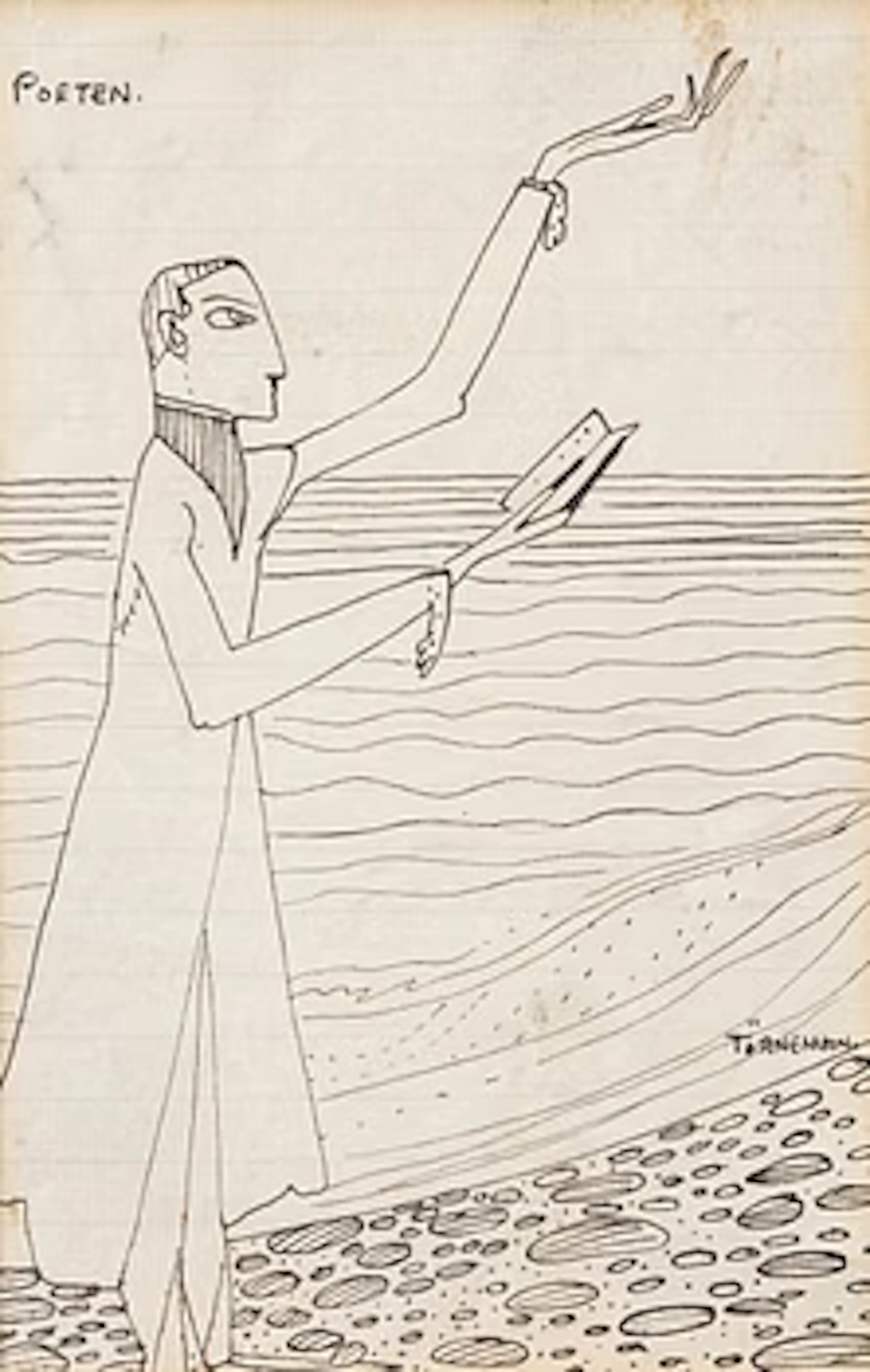 Axel Törneman, "The Poet".