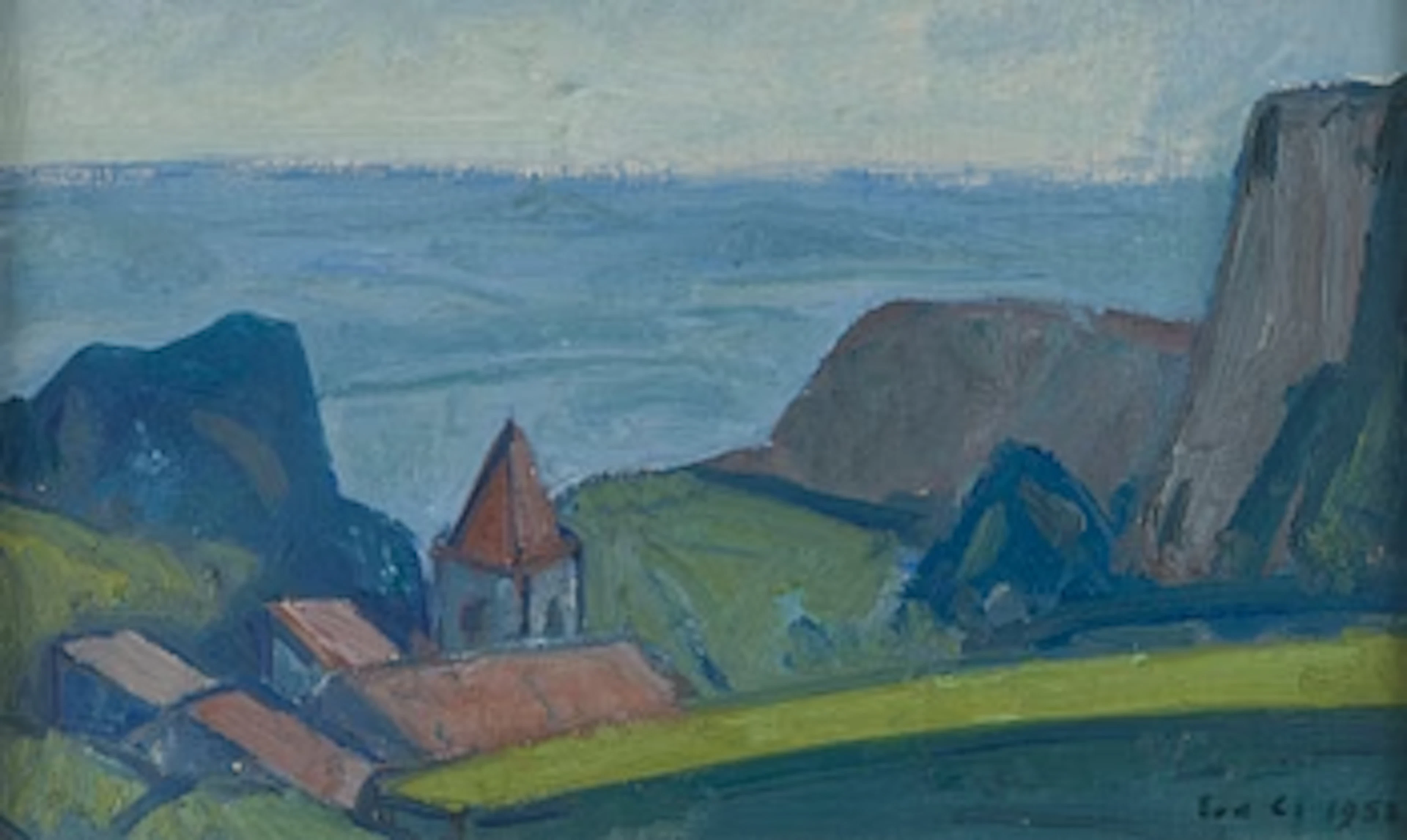 Eva Cederström, Mountain Village.