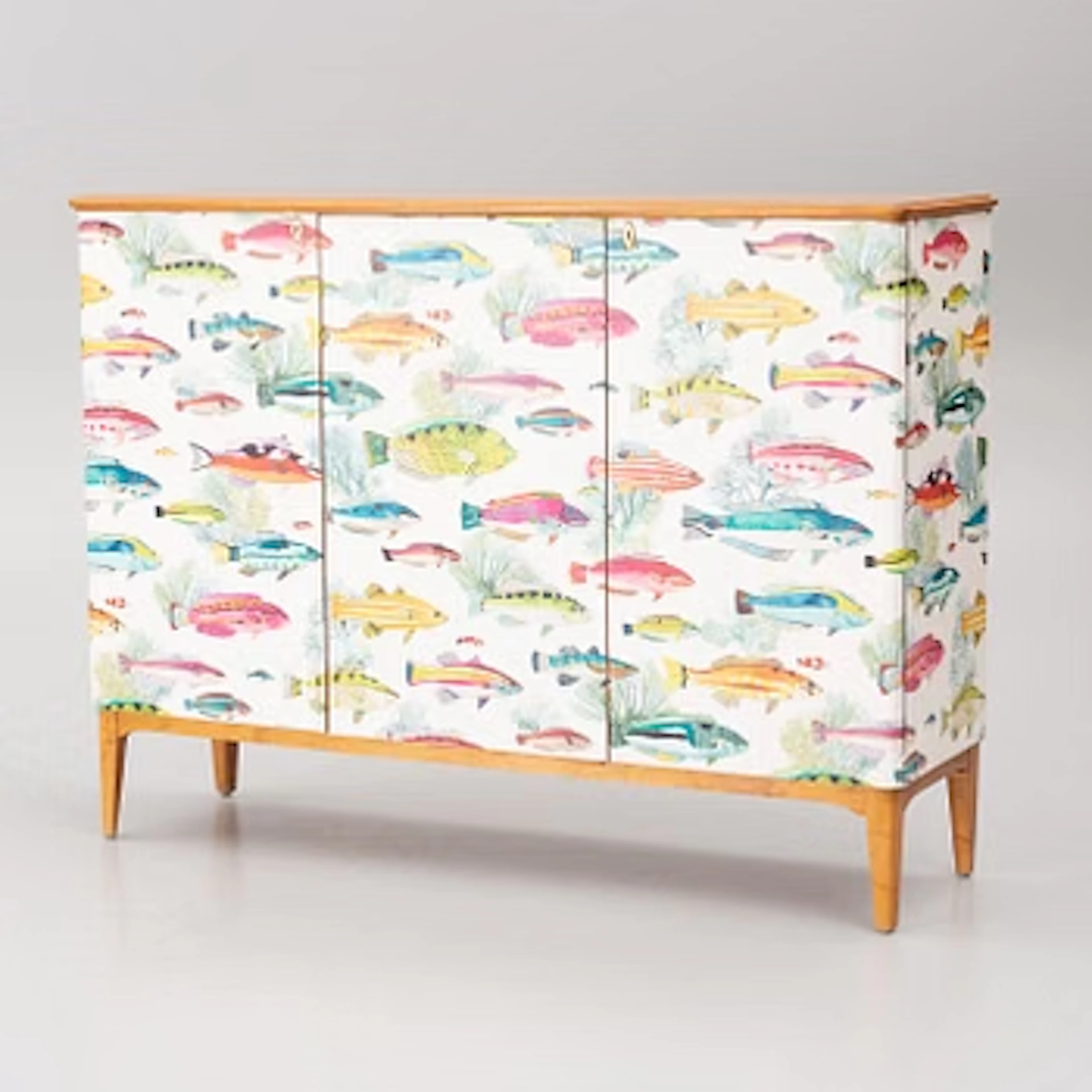 Cabinet, mid-20th century.