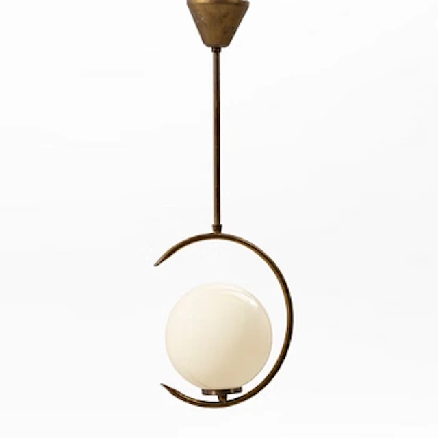 Ceiling lamp, Scandinavian Modern, 1940s.