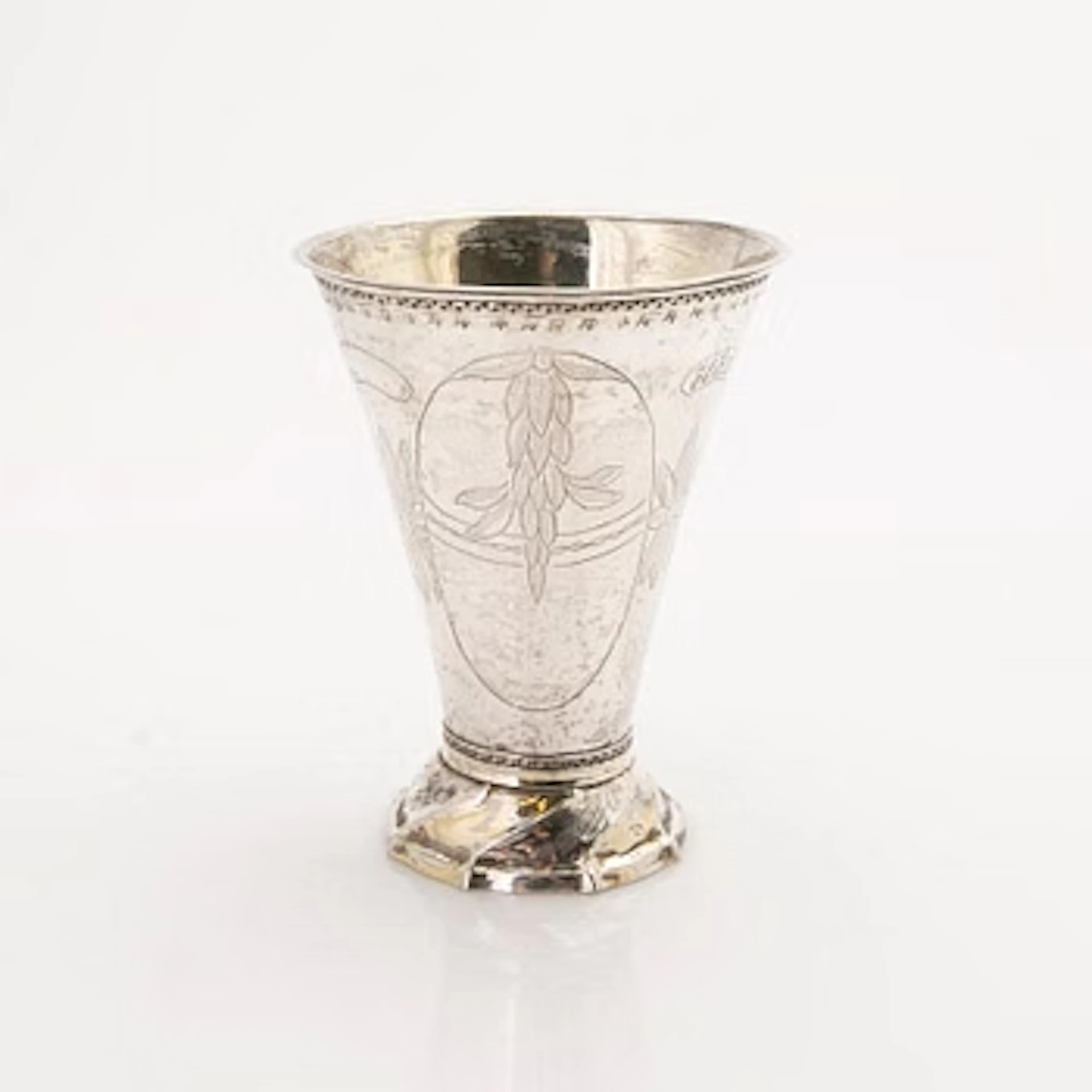 Beaker, Nils Grubb, Hudiksvall, 1789.