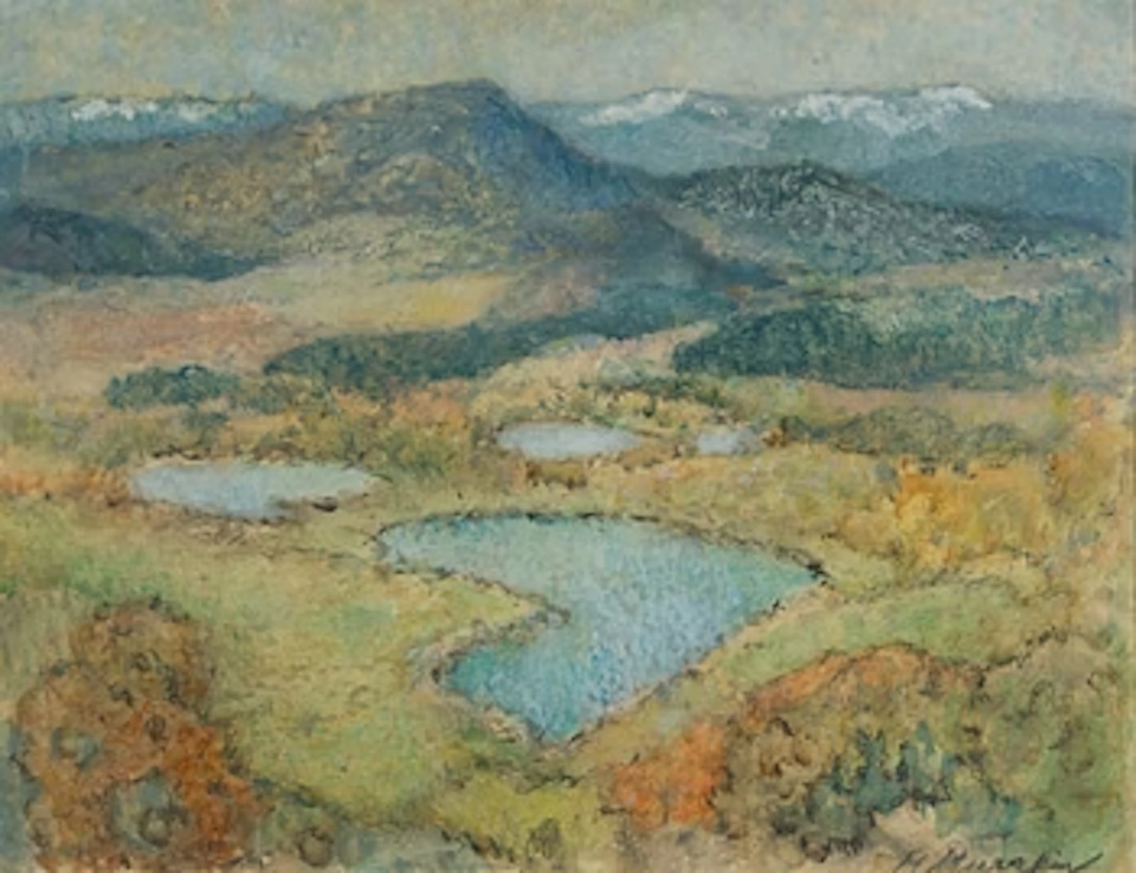 Ants Murakin, Sügis mägedes (Fall in the Mountains).