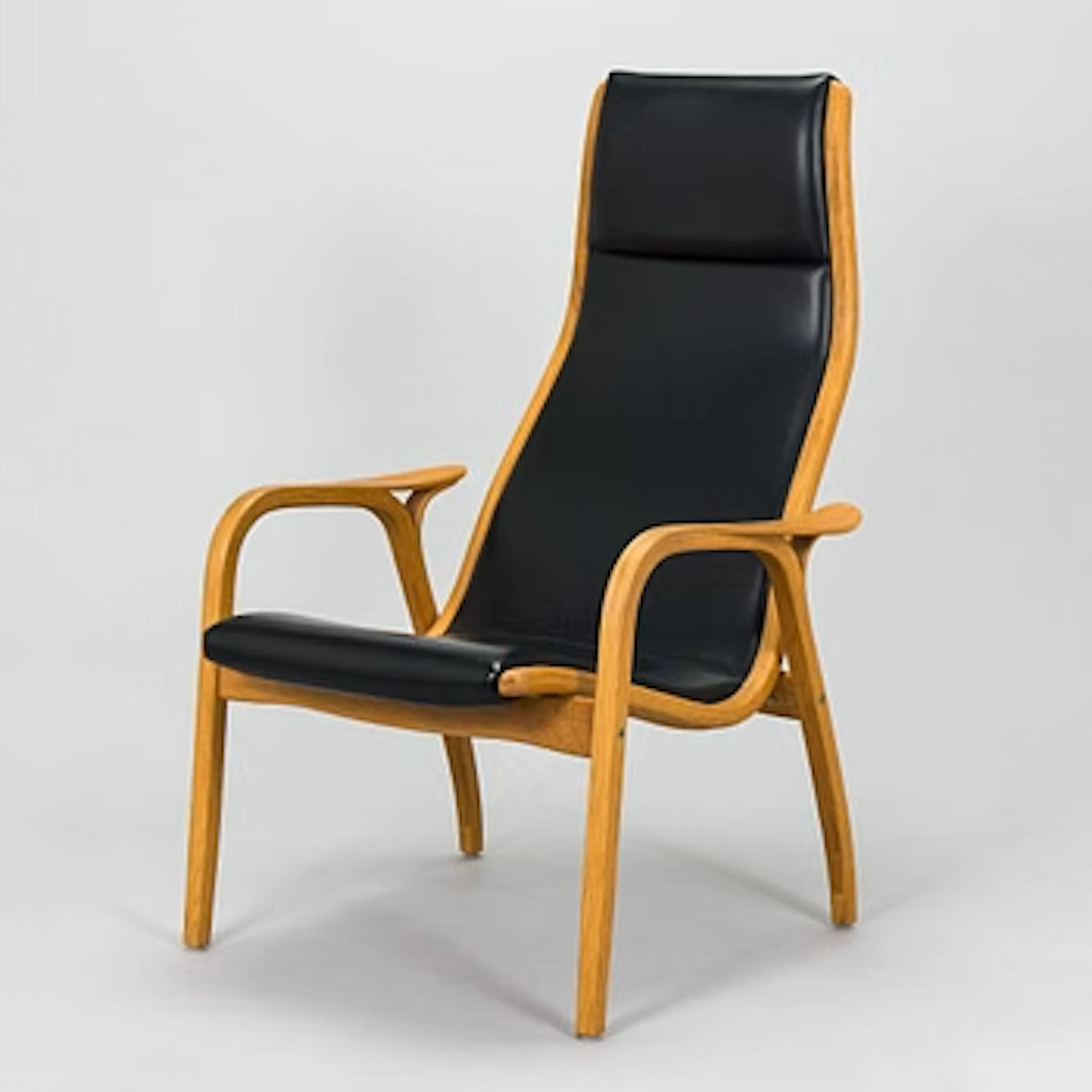 Yngve Ekström, 'Lamino' armchair, Swedese.