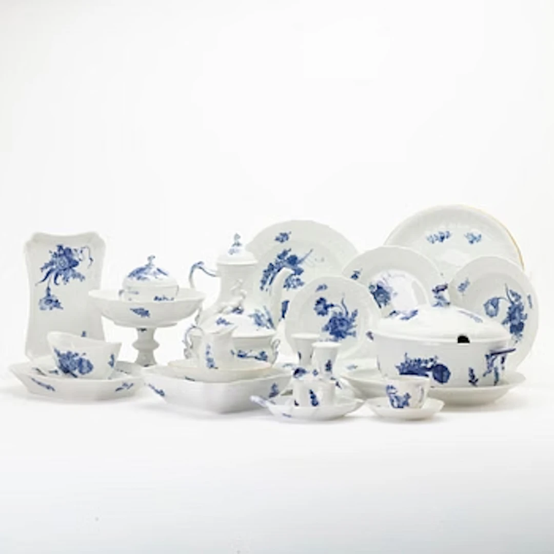 Dinner service, 76 pieces, “Blue Flower”, Royal Copenhagen, Denmark