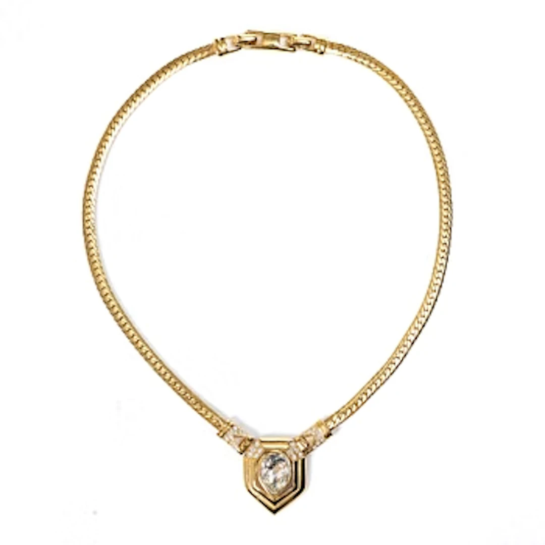 Oscar de la Renta, a necklace, 1980s.
