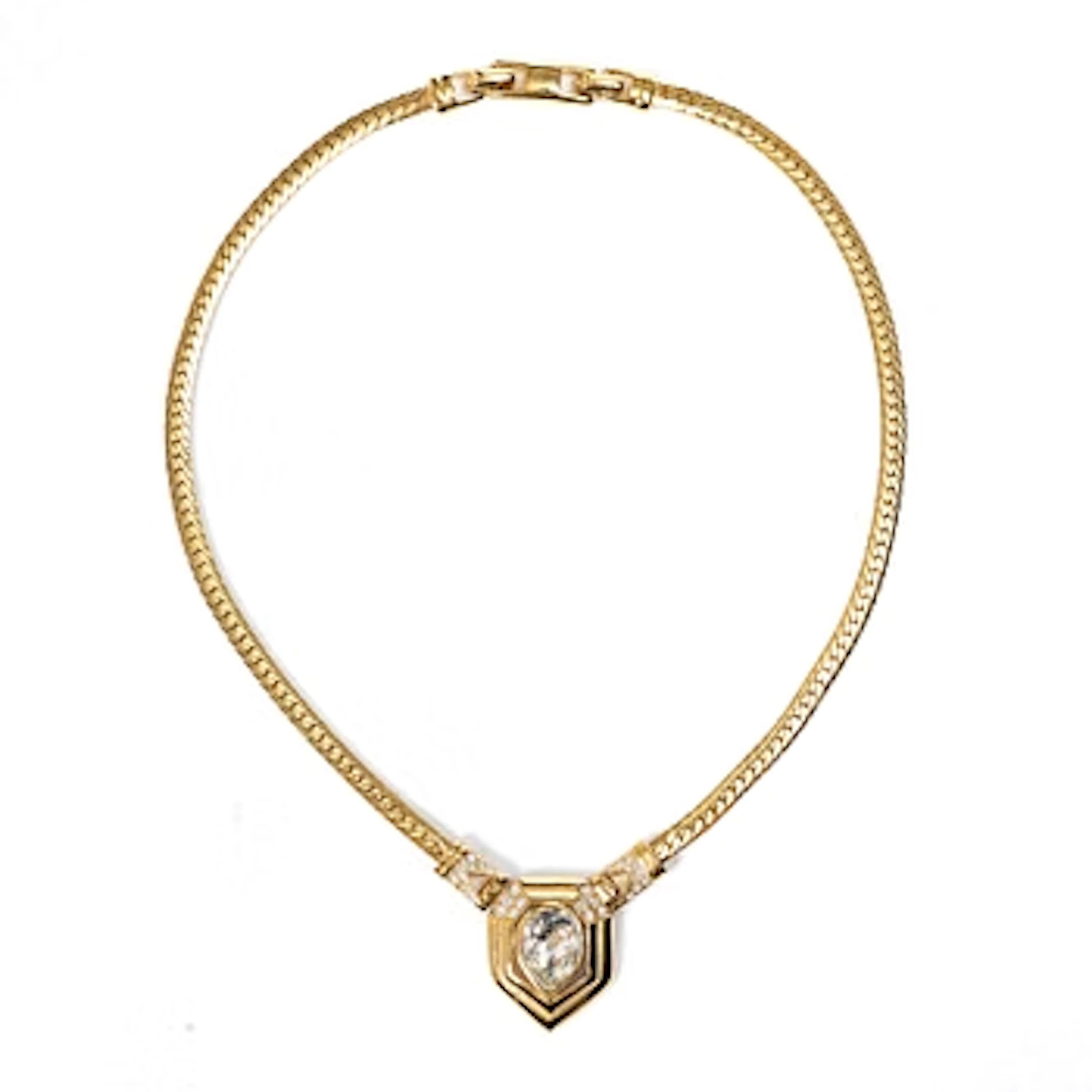 Oscar de la Renta, a necklace, 1980s.