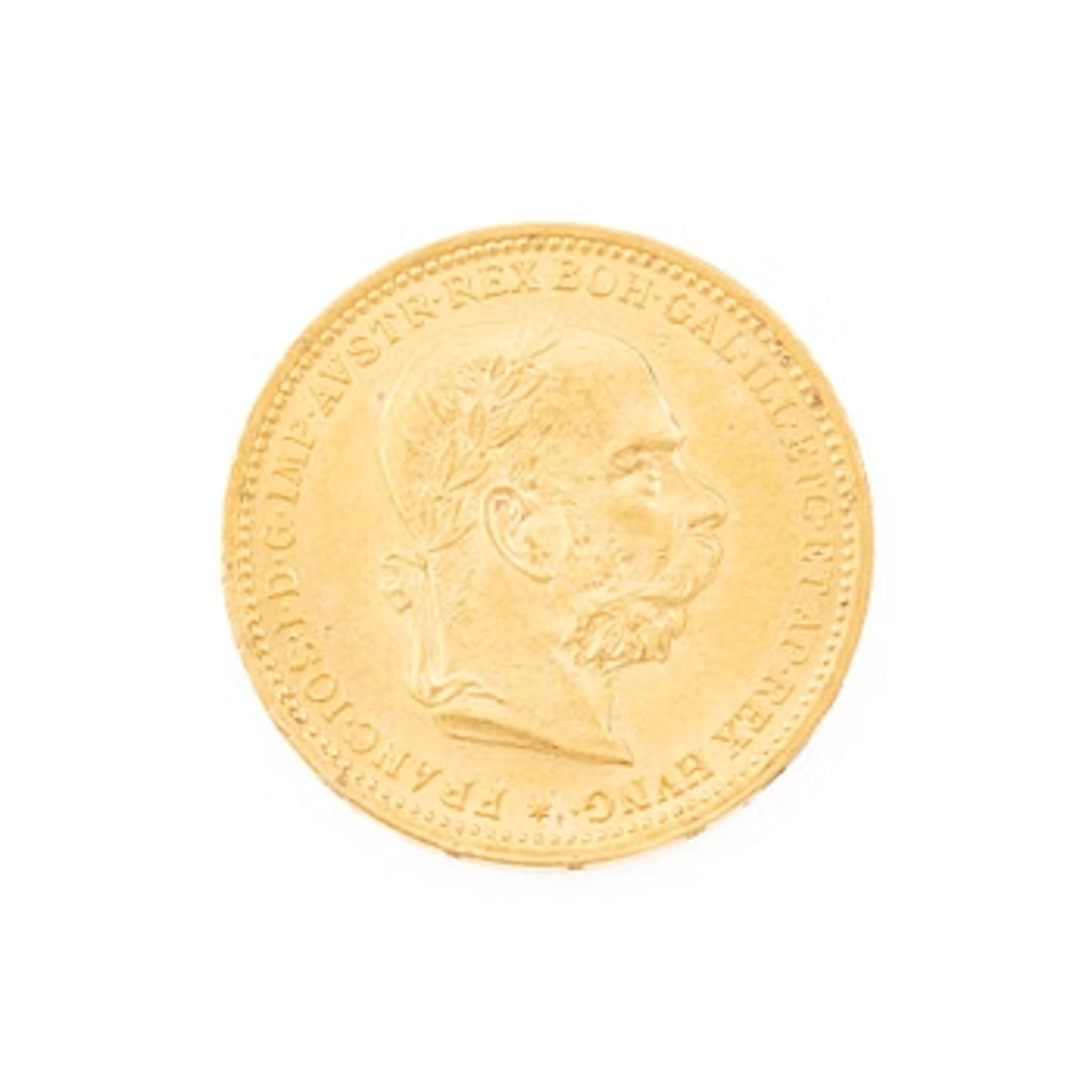 Gold coin, Austria-Hungary, 20 Corona, 1893.