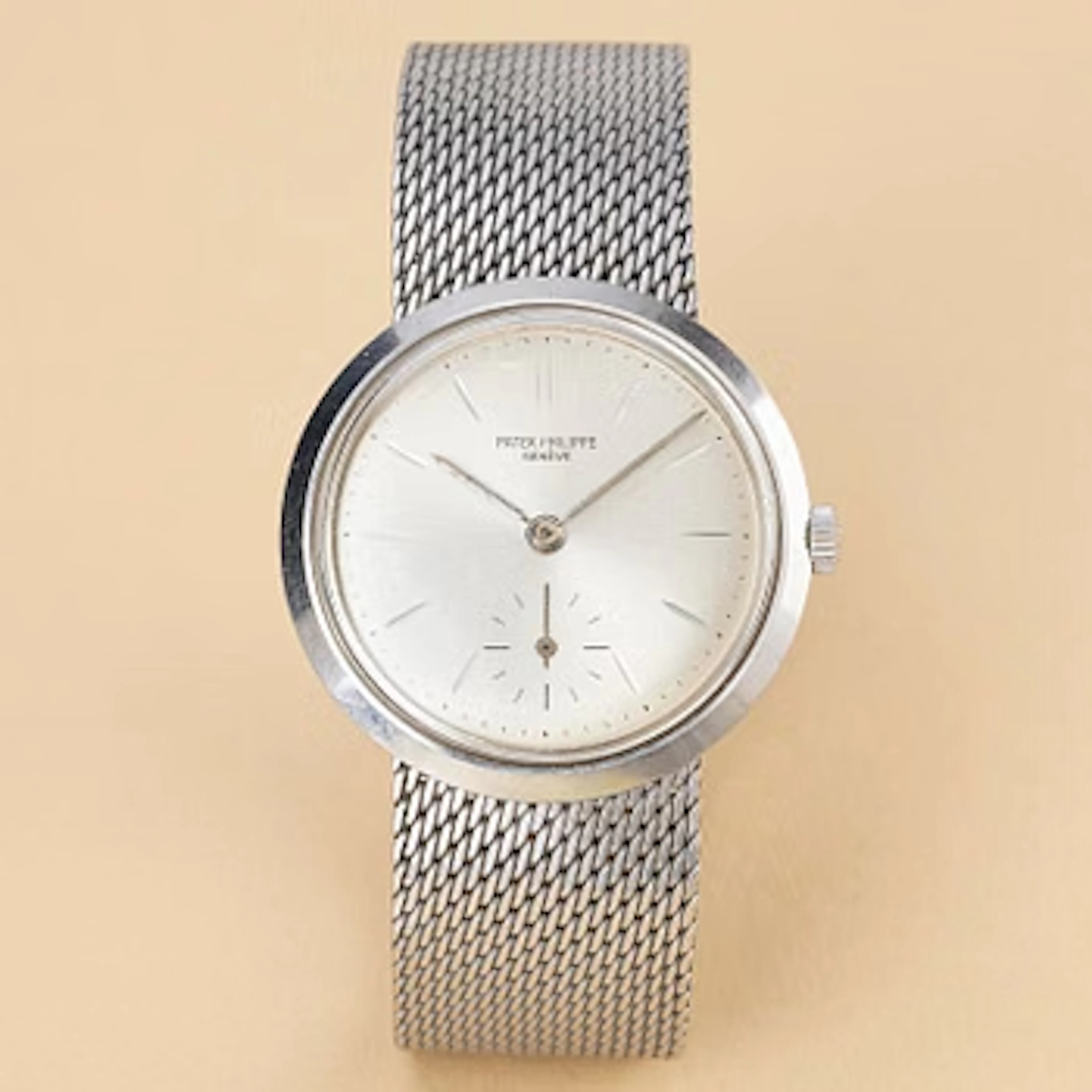 Patek Philippe, "UNROC Bracelet", "Steel Case", ca 1958.
