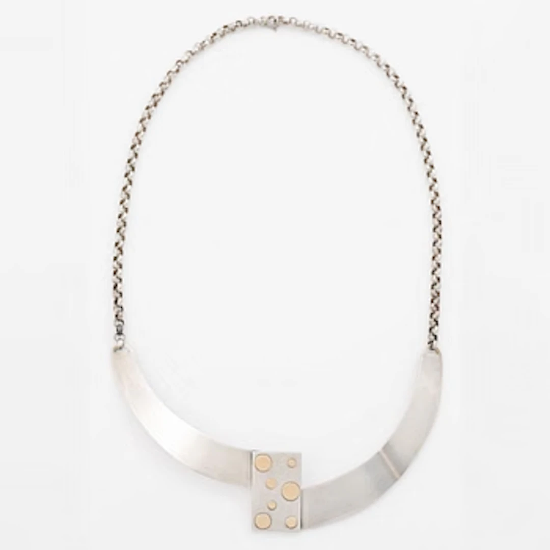 Claes Liljeroth, necklace, sterling silver, Malmö 1994.