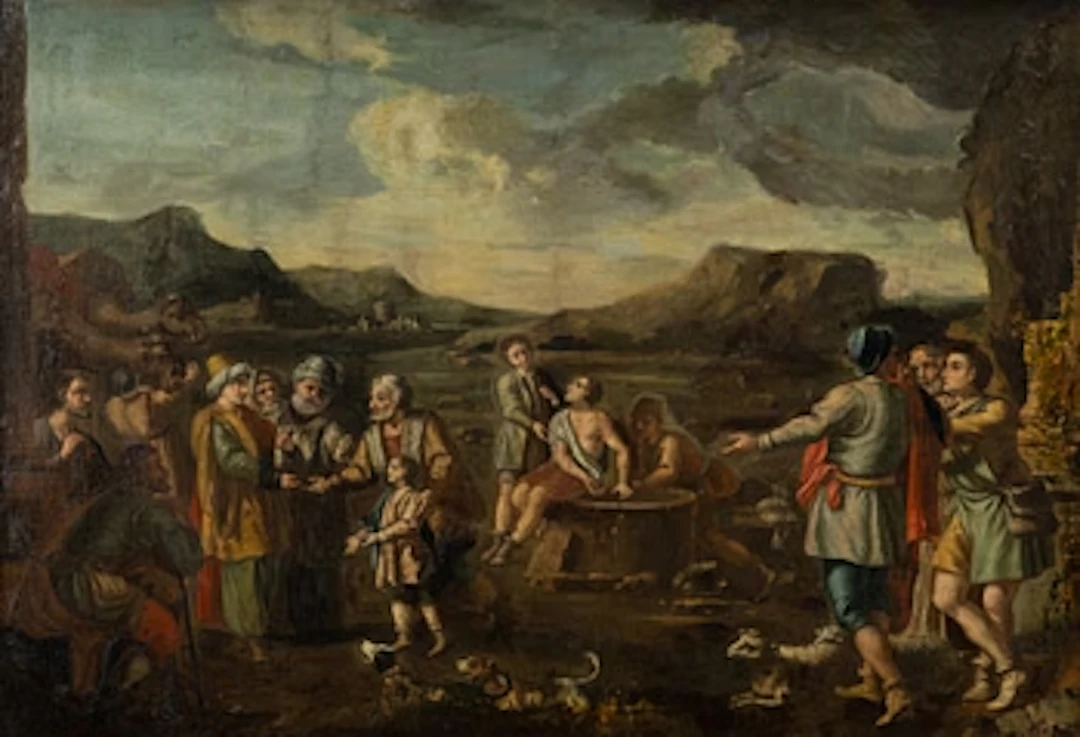 Flemish School, 16th/17th century, Joseph Rescued from the Well.