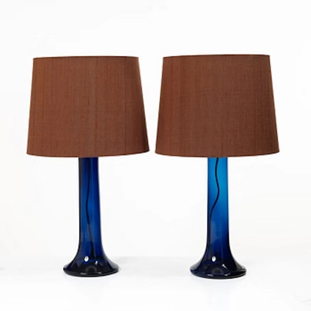 Uno & Östen Kristiansson, Table lamps, a pair, Luxus, Vittsjö, 1960s/70s.