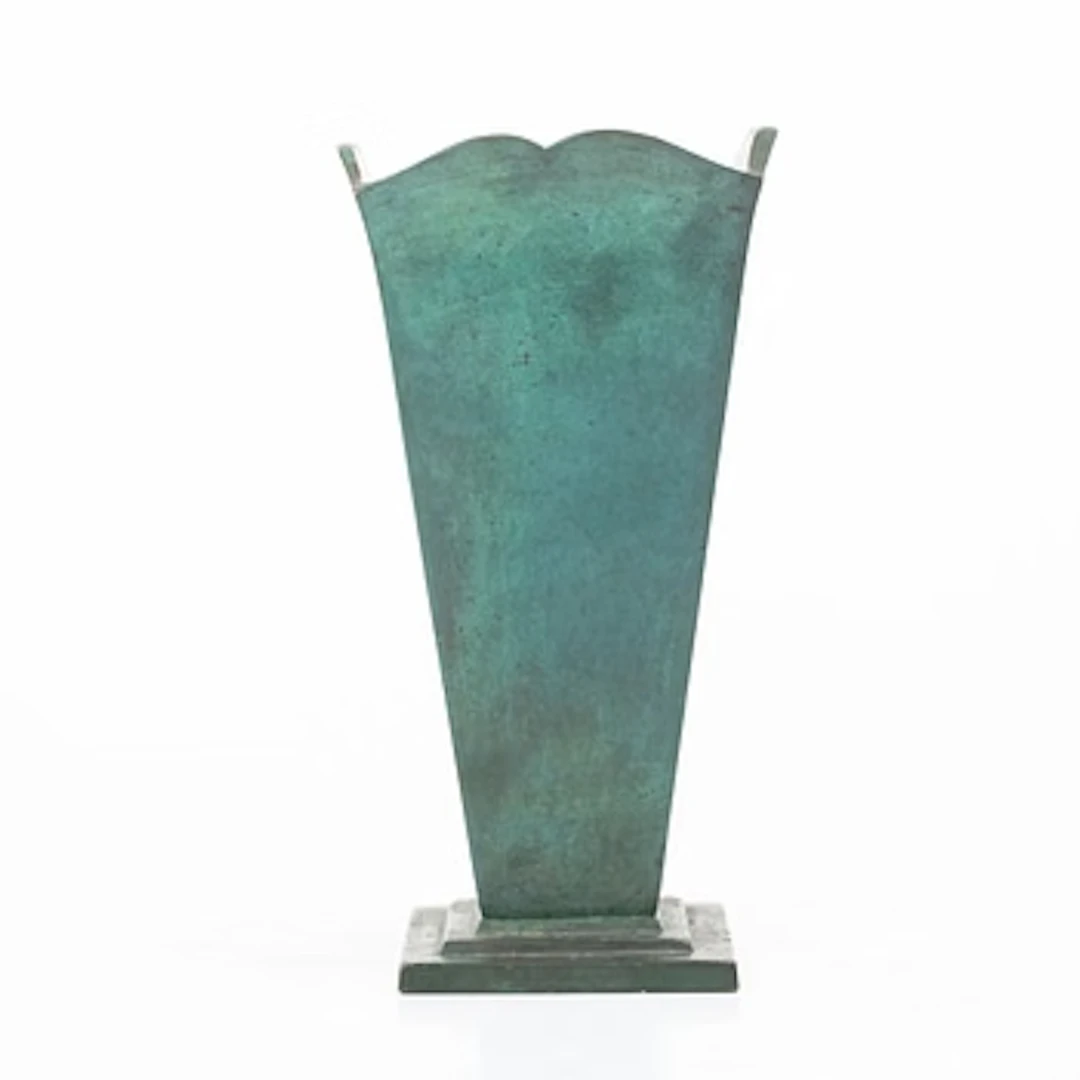 Guldsmedsaktiebolaget (GAB) vase, Swedish Grace, 1930s.