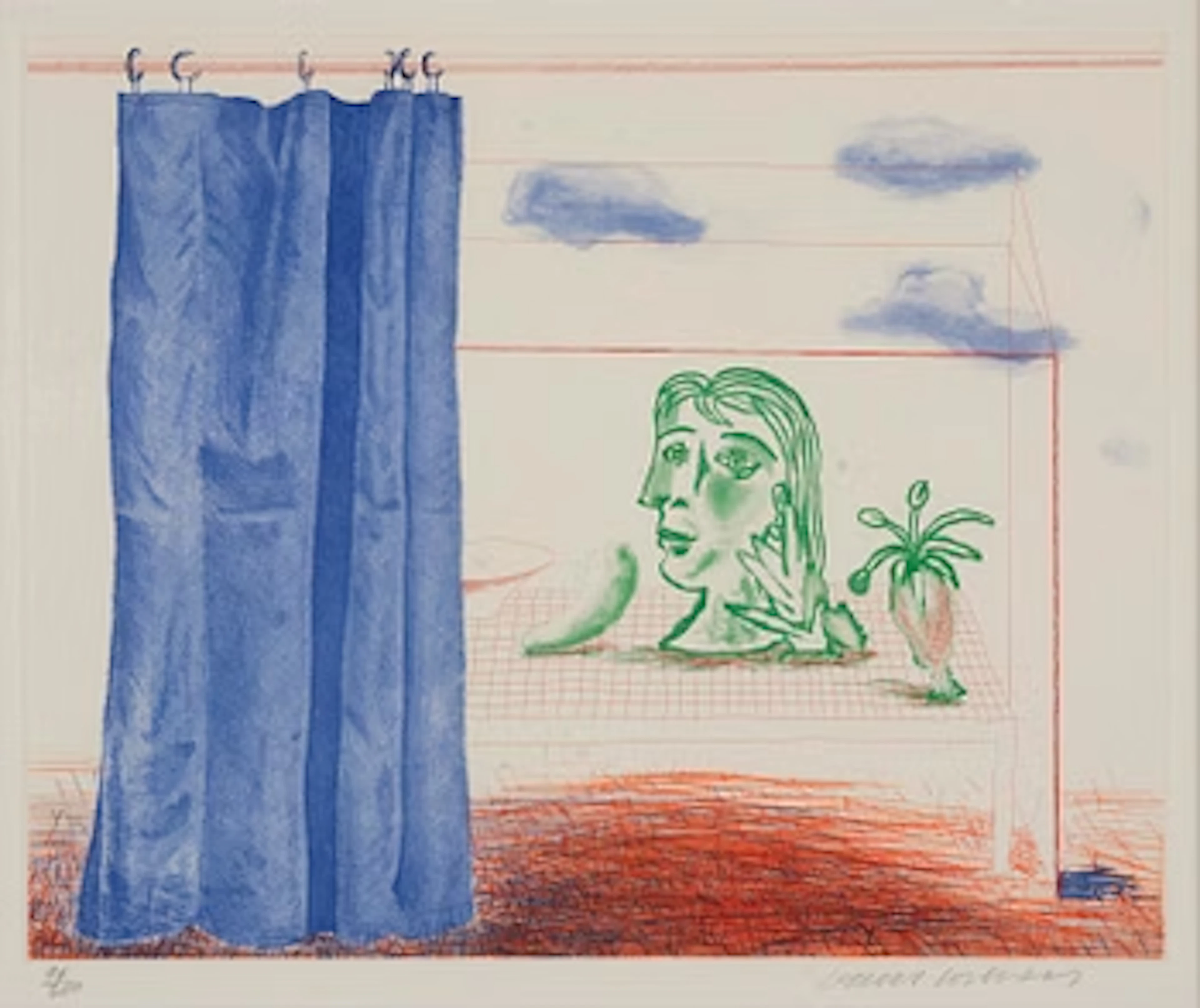 David Hockney, "What Is This Picasso?" from: The Blue Guitar.