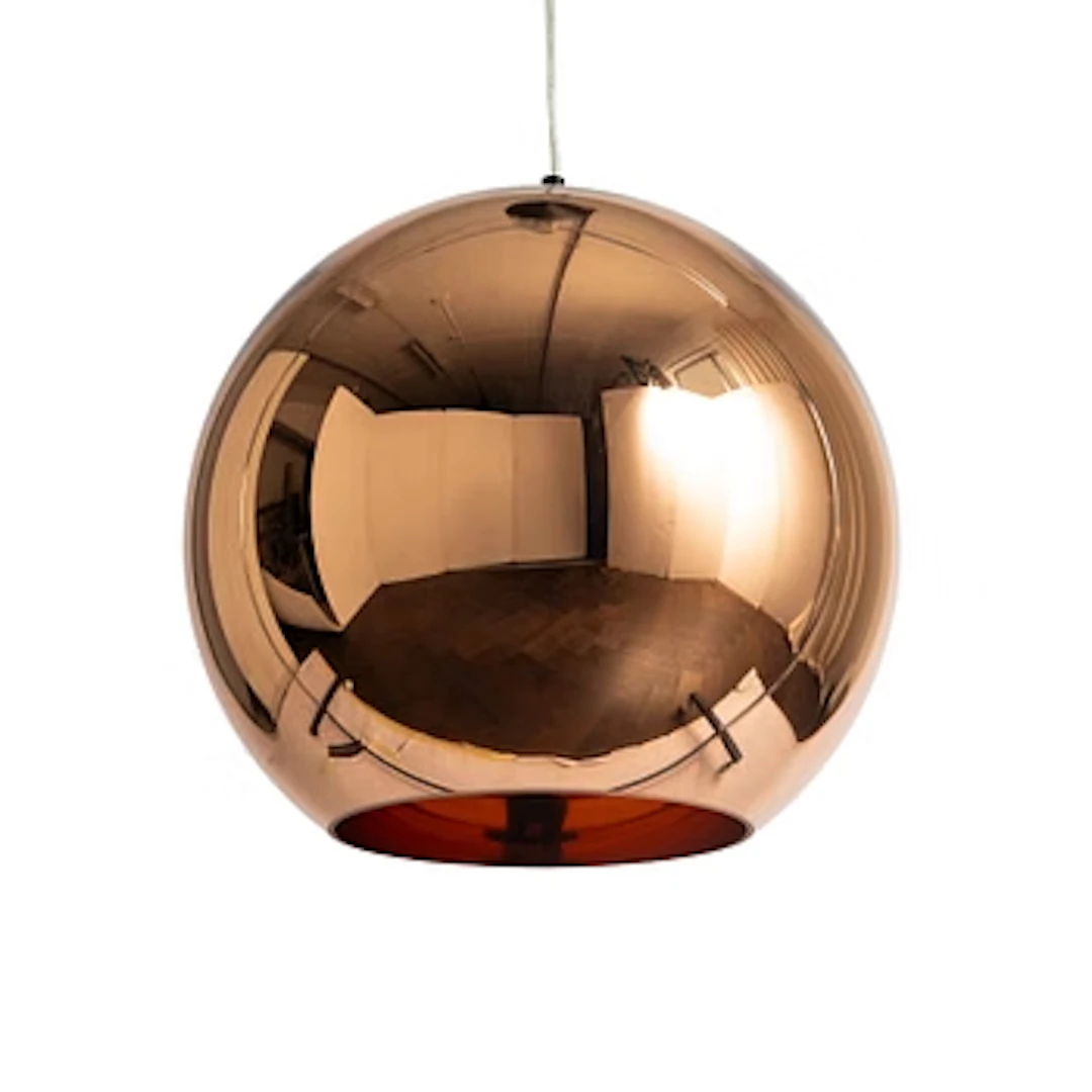 Tom Dixon, Ceiling lamp, "Copper Pendant", 2000s.