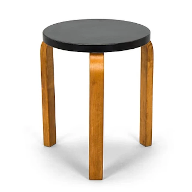 Alvar Aalto, a 1930s '60' stool for OY Huonekalu- ja Rakennustyötehdas