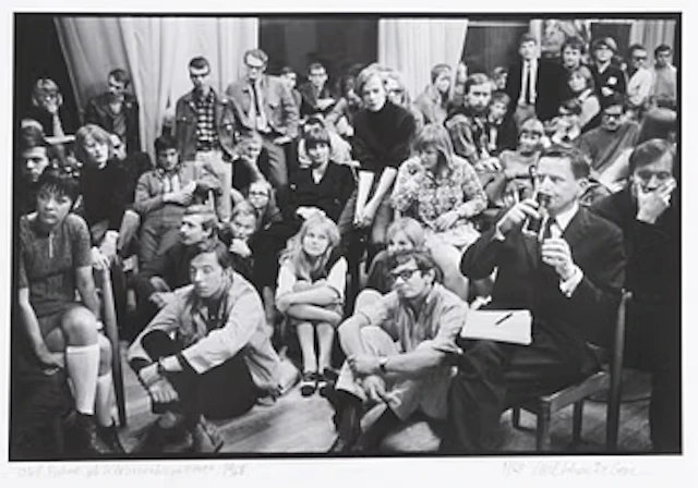 Carl Johan De Geer, "Olof Palme på Kårhusockupationen 1968".
