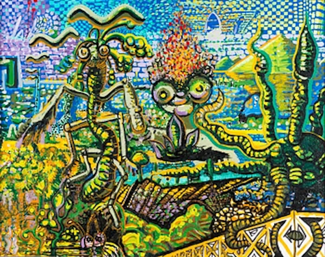 Alvar Gullichsen, "Kaksi etanaa joessa" ('Two Snails in a River').