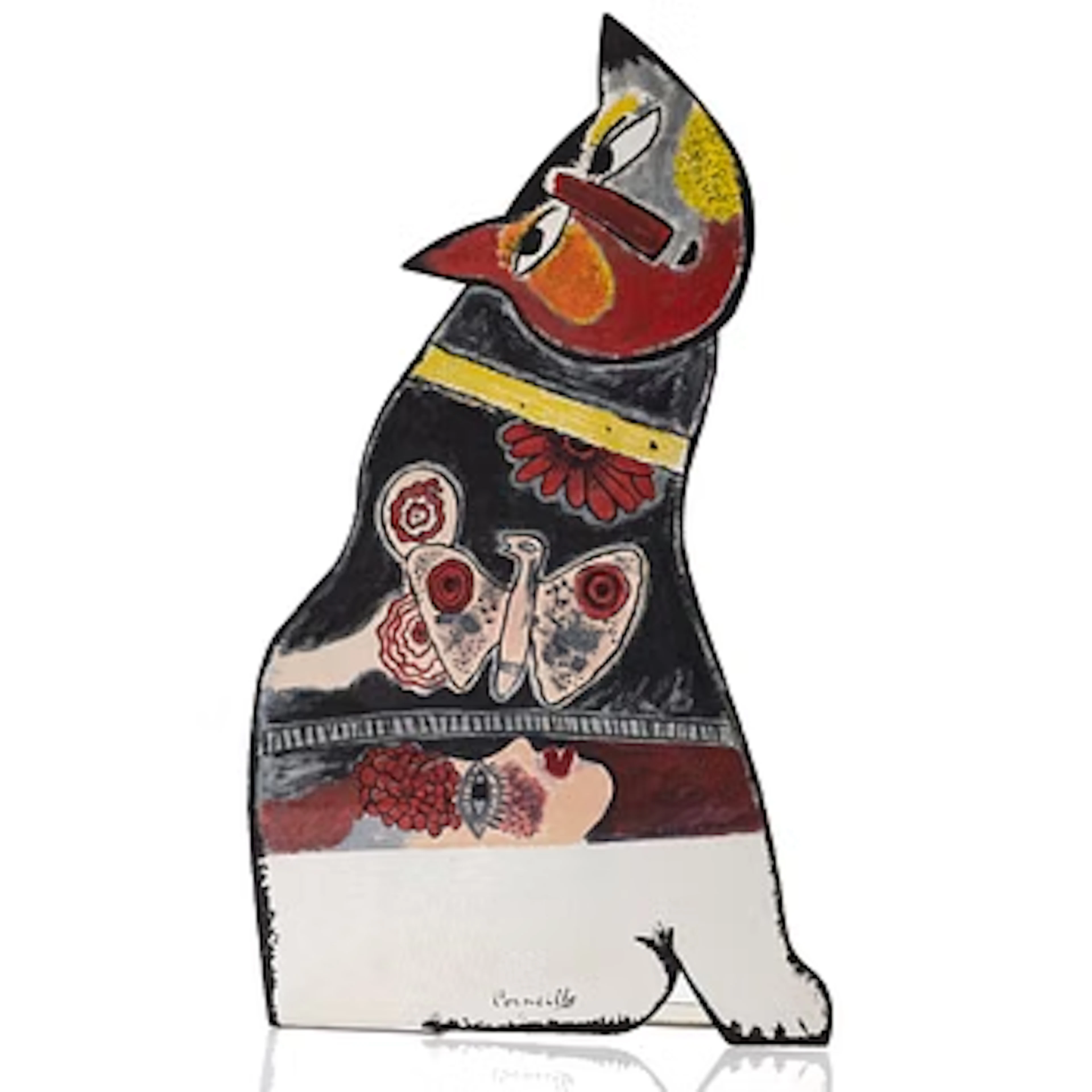 Beverloo Corneille, Seated cat.