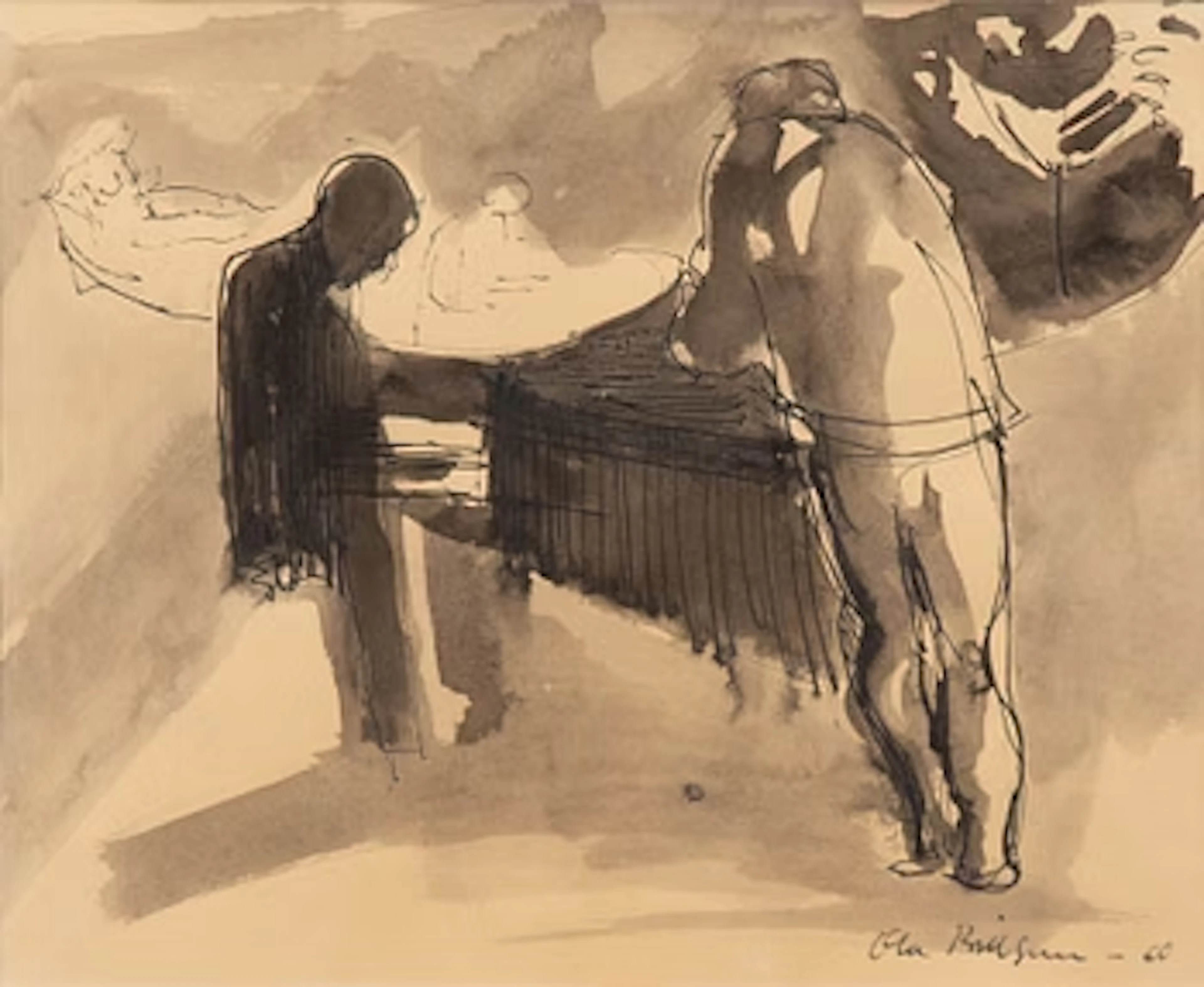 Ola Billgren, Figurative composition.