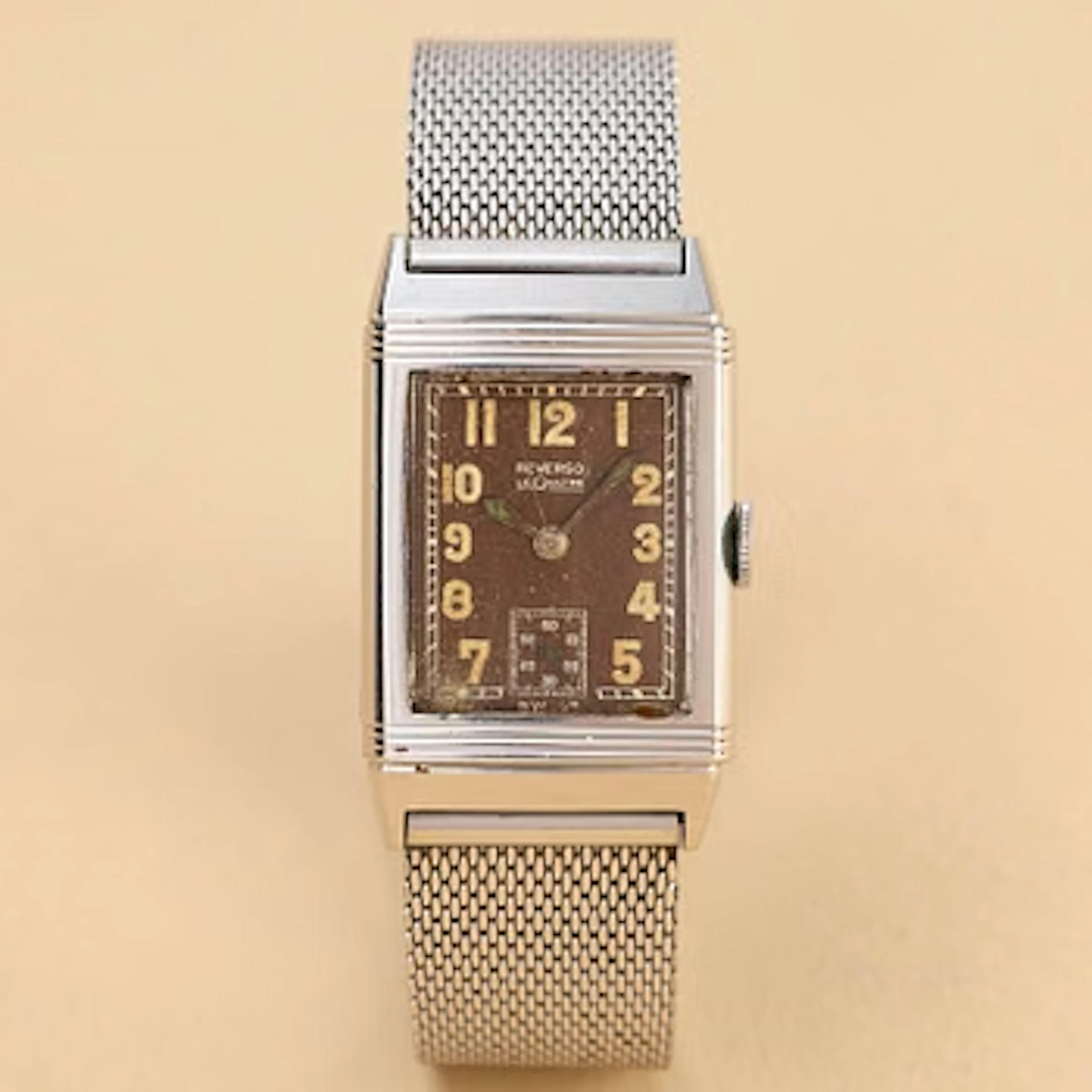 LeCoultre, Reverso, "Brown dial", ca 1933.